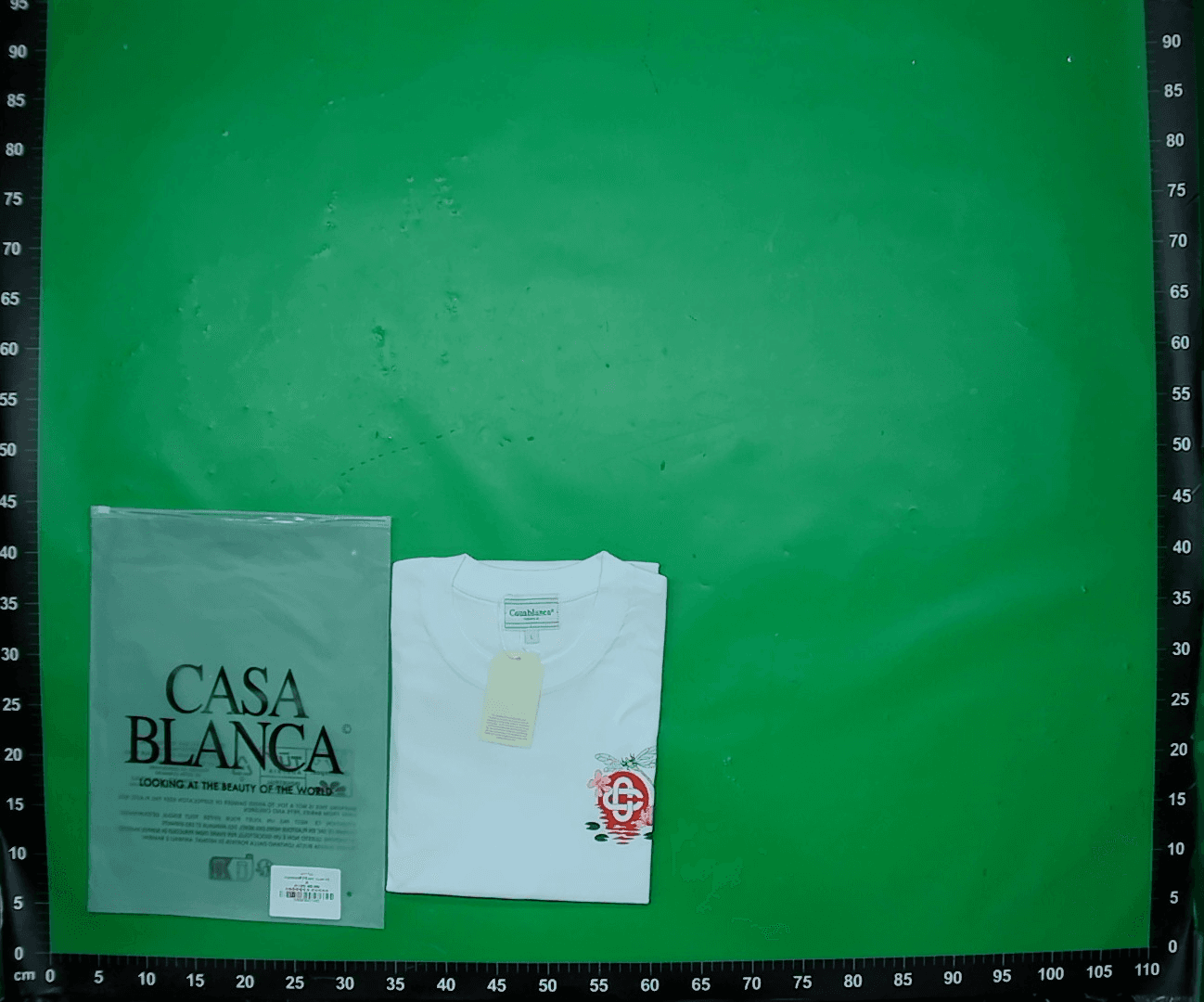 casablanca卡萨布兰卡短袖重磅纯棉260g美式潮牌小众宽松高街t恤 — miniatura QC 3