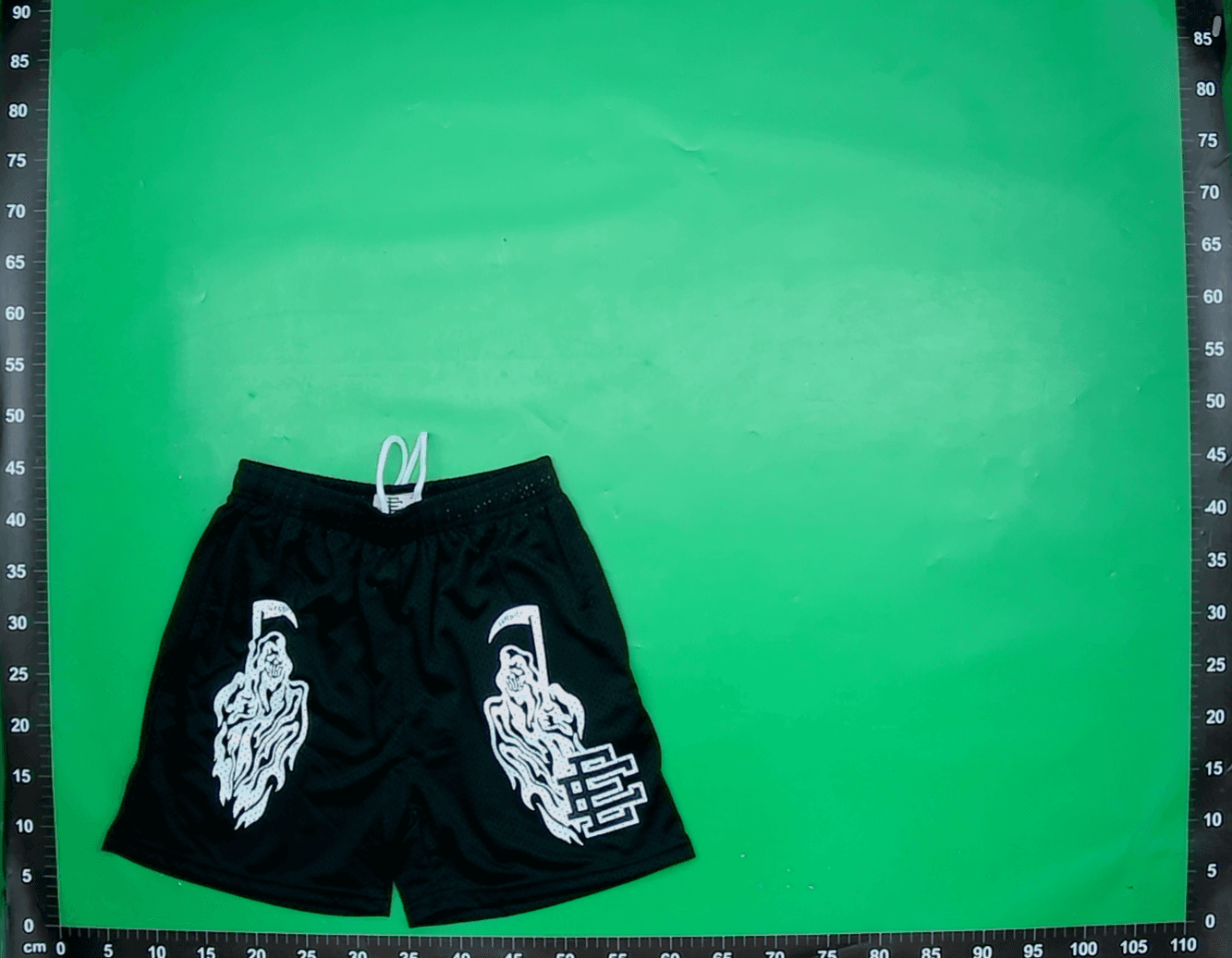 EE print shorts美式潮牌Ericemanuel休闲运动网眼抽绳短裤男外贸 — foto QC 1