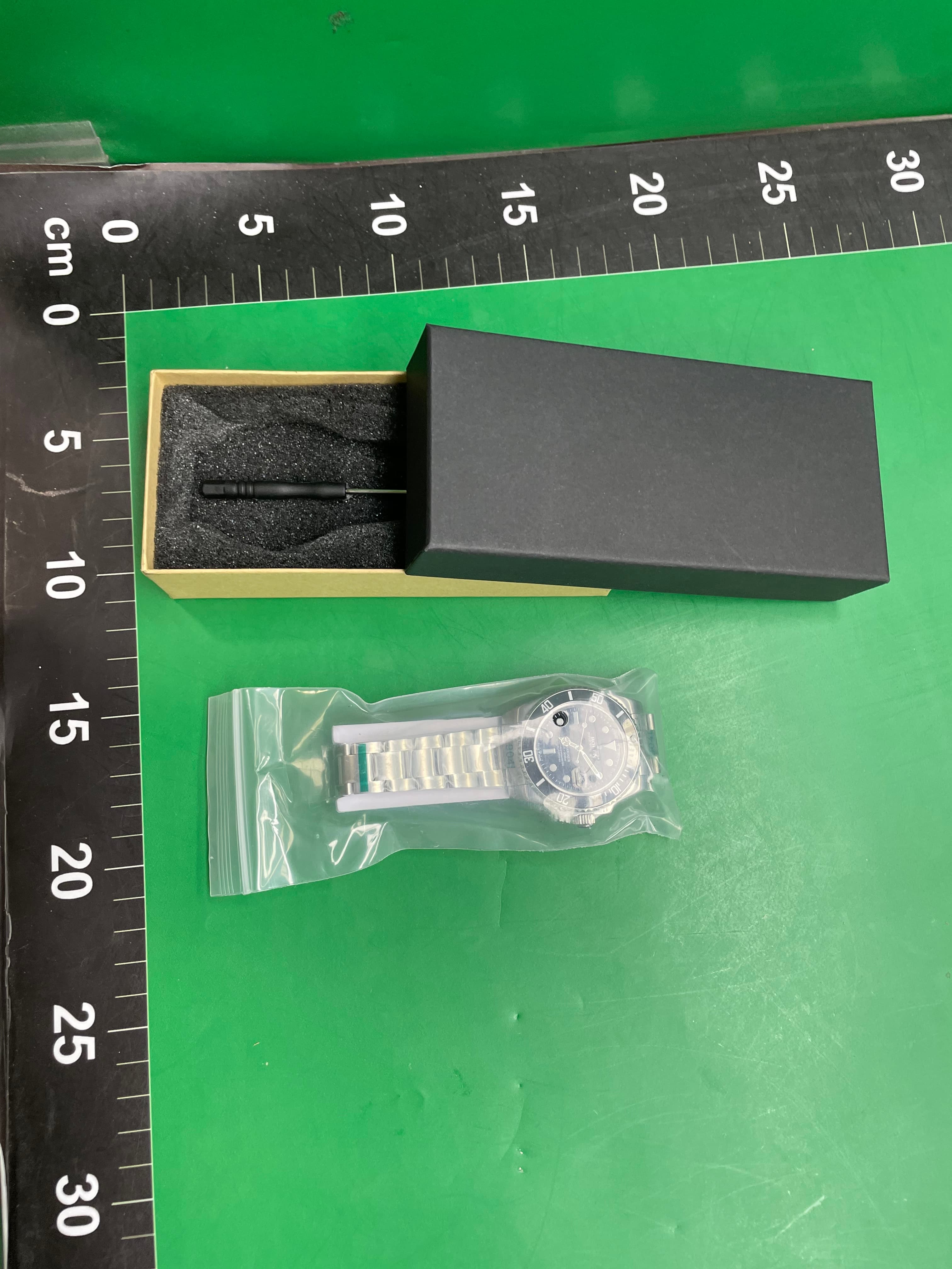 跨境 Watch 水鬼男士手表全自动机械表夜光夜光鬼王腕表潮流 — miniatura QC 5