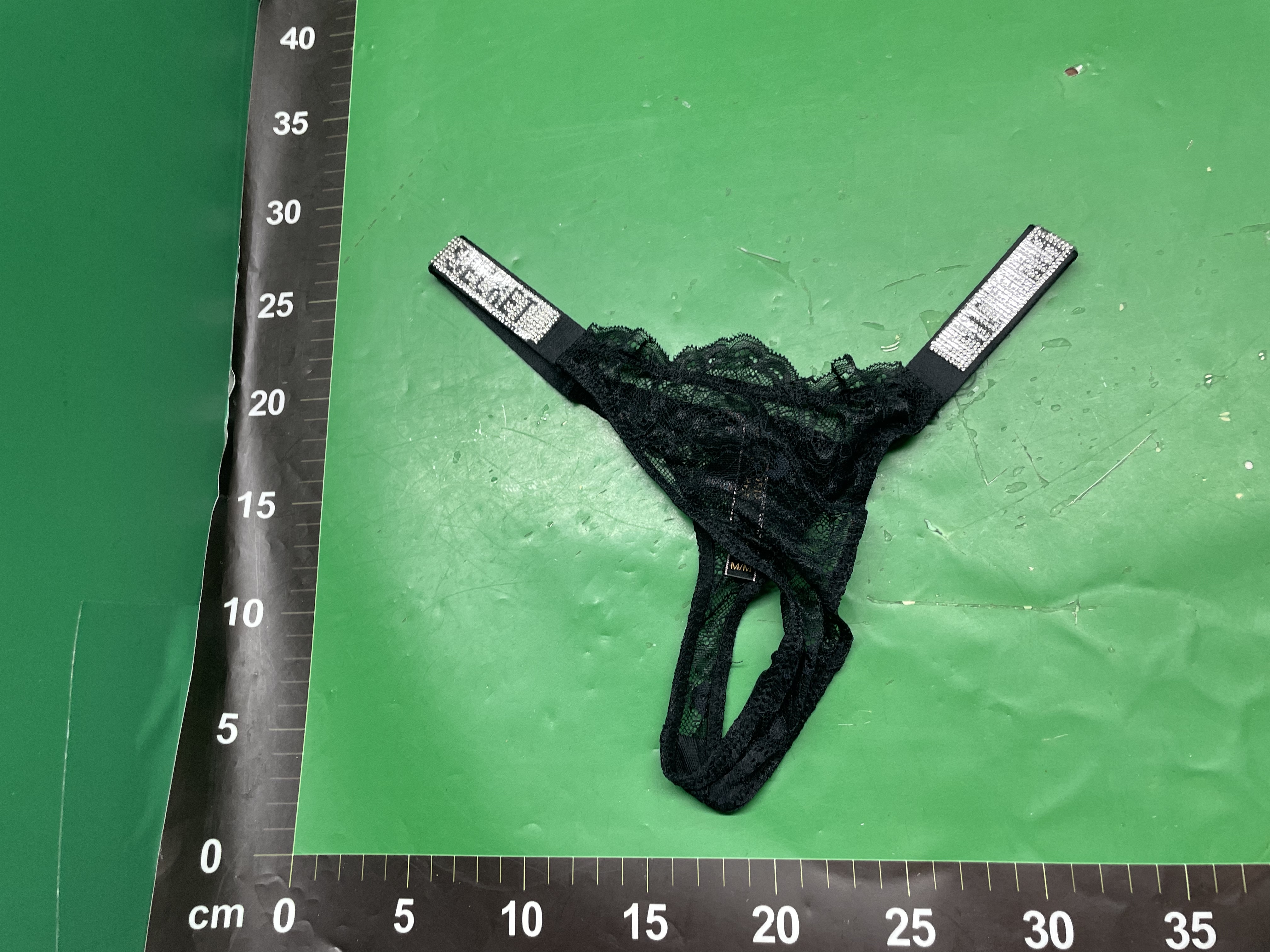 经典款内裤高腰水钻蕾丝三角裤丁字裤网红爆款外露腰维多同 — miniatura QC 5