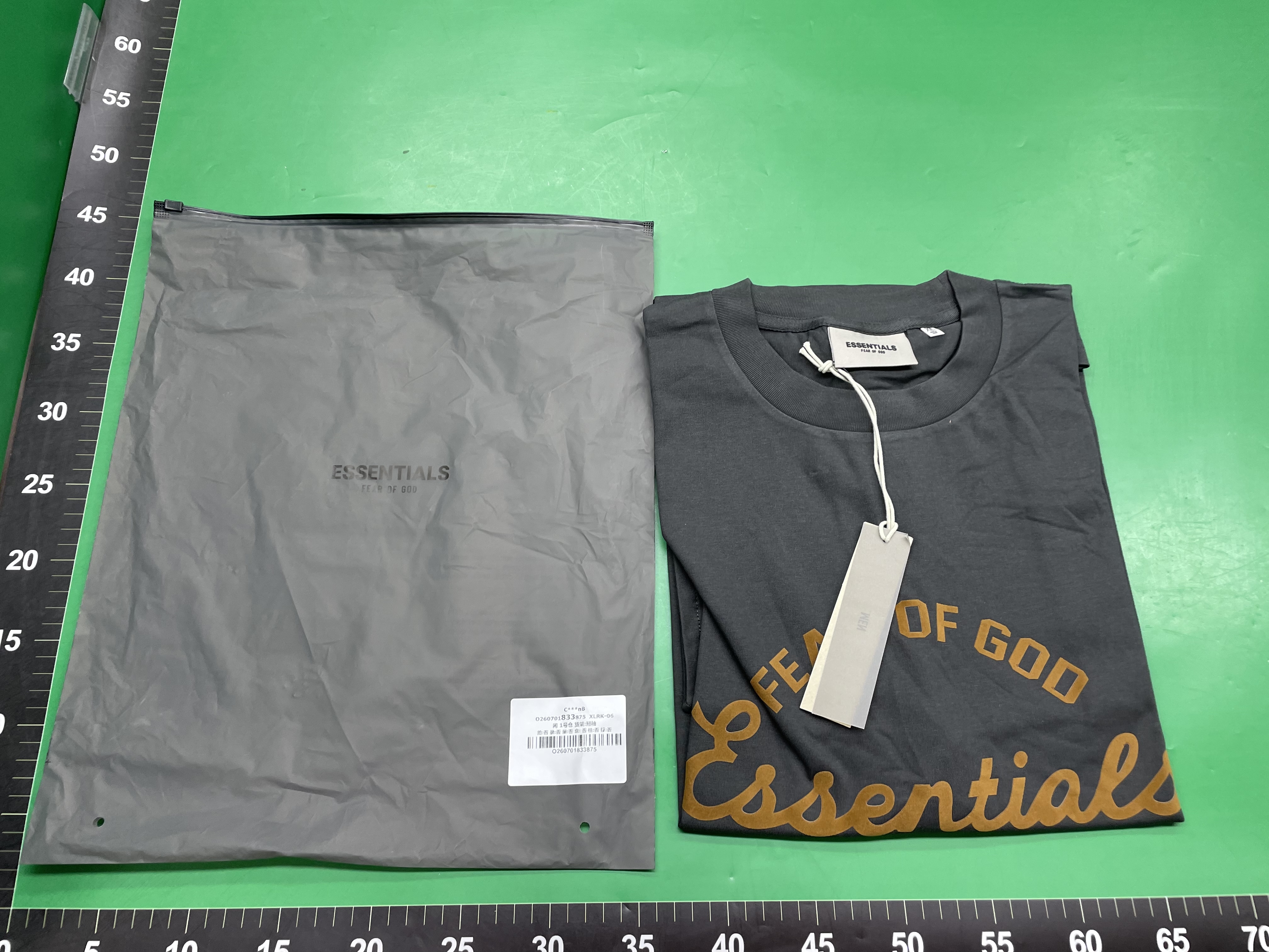 ESSENTIALS ZONE美式小众街头潮牌春夏休闲纯棉短袖T恤男FOG — miniatura QC 3