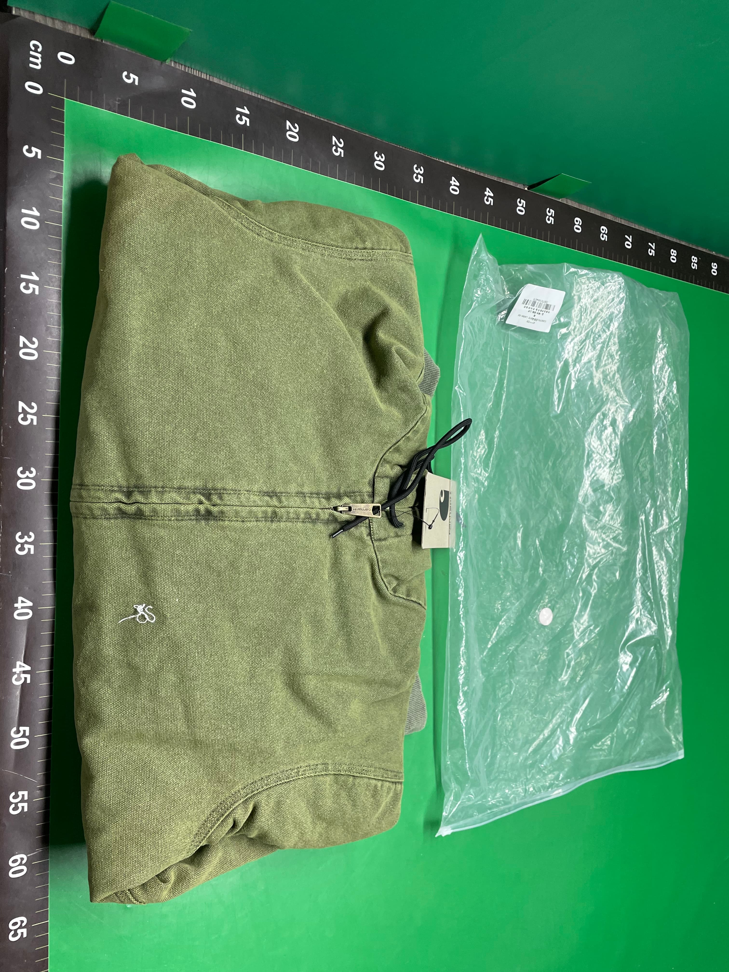 in stock Heavy Retro J130 American Style Hooded Middle Washed Old Canvas Cotton Jacket Coat Unisex — foto QC 1