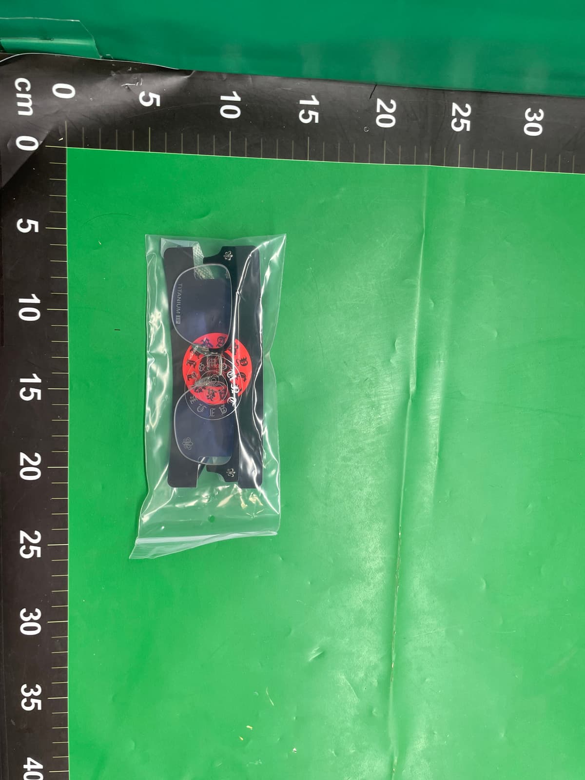 新品纯钛眉毛架眼镜框架复古男女百搭可配近视平光蓝光CH8220 — foto QC 1
