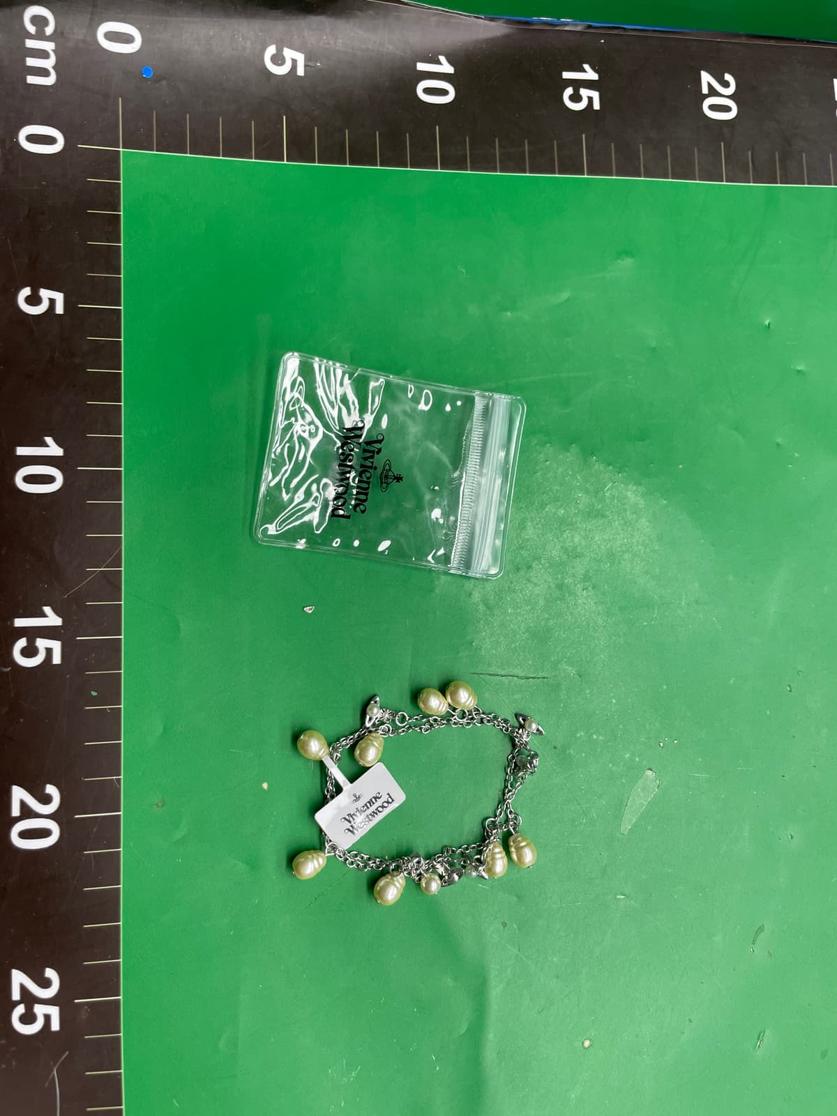 现货西太后巴洛克珍珠小土星项链女 薇薇安时尚个性星球珍珠手链 — foto QC 1