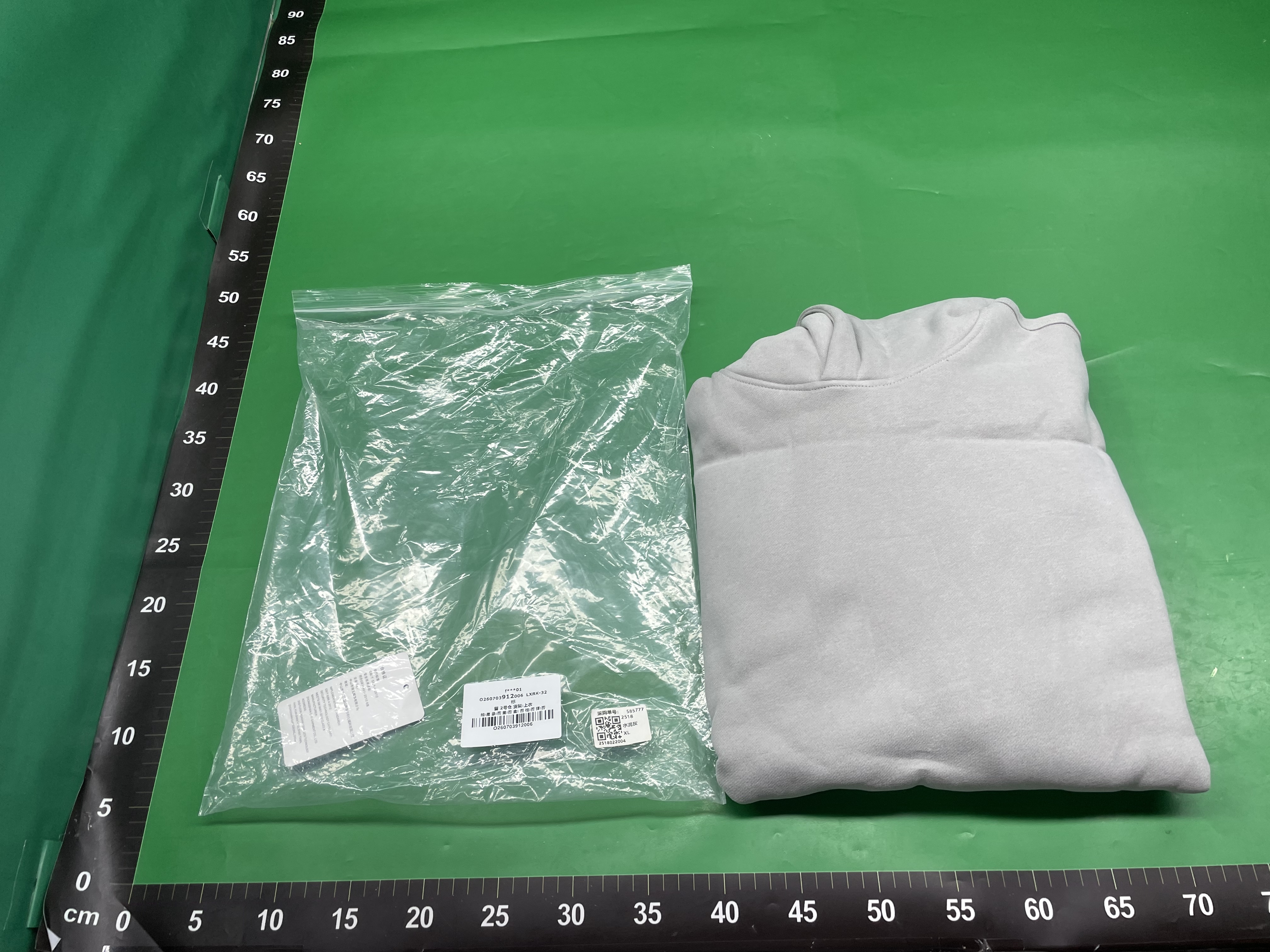 2026秋冬新品宽松加绒350g潮牌卫衣男oversize加厚连帽潮牌男卫衣 — miniatura QC 6