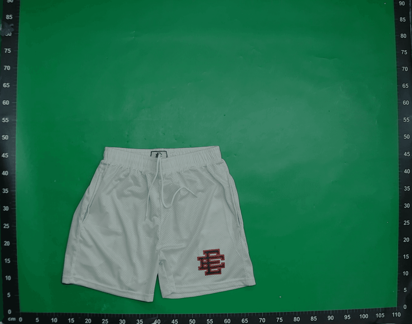 EE print shorts美式潮牌Ericemanuel休闲运动网眼抽绳短裤男外贸 — miniatura QC 3