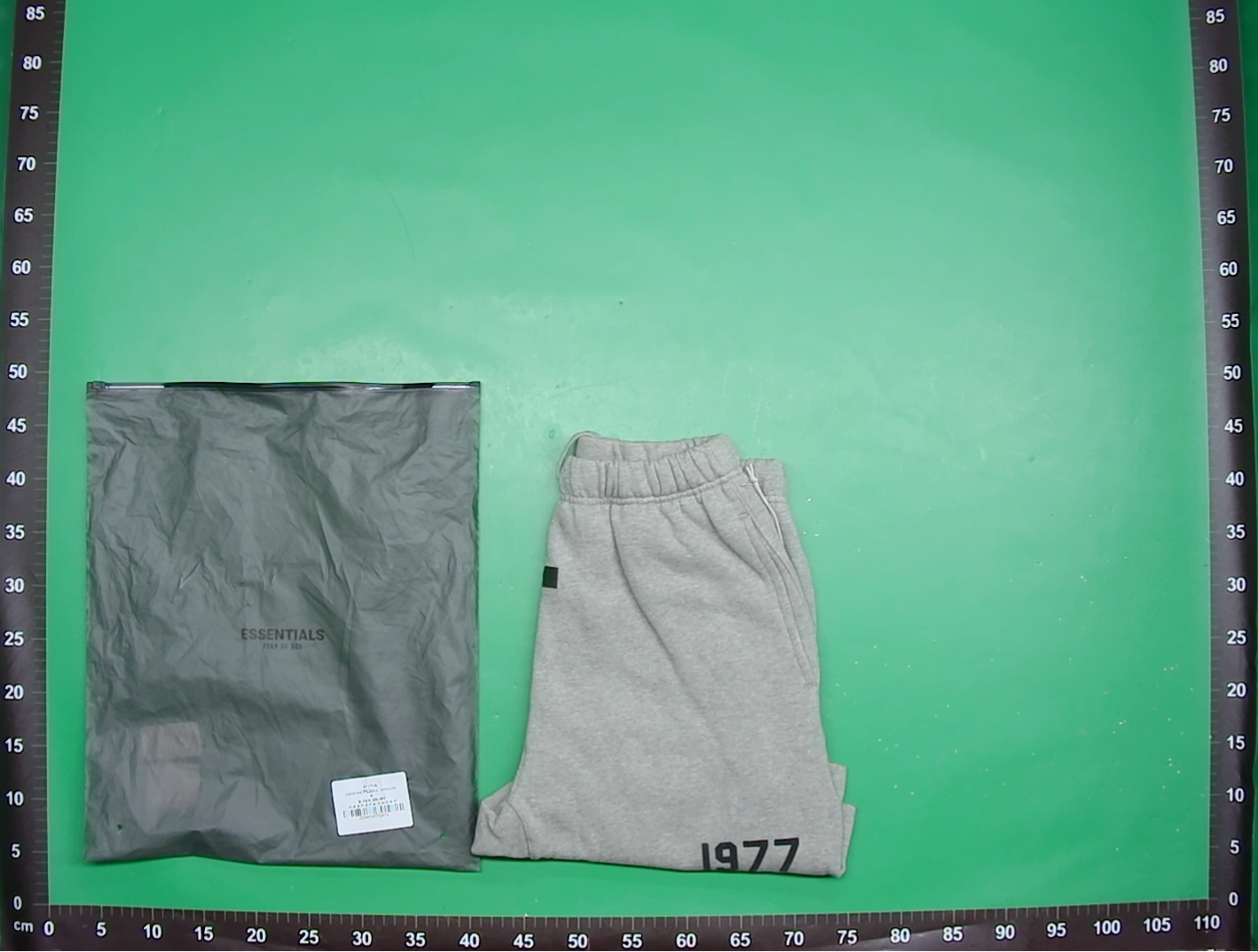 1977铁黑短裤-Essentials抓绒潮牌休闲5分SHORTS百直筒宽松薄款 — miniatura QC 5