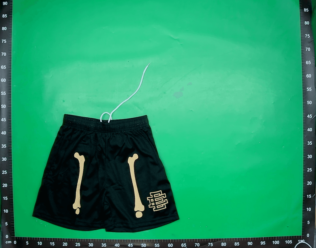EE print shorts美式潮牌Ericemanuel休闲运动网眼抽绳短裤男外贸 — miniatura QC 2