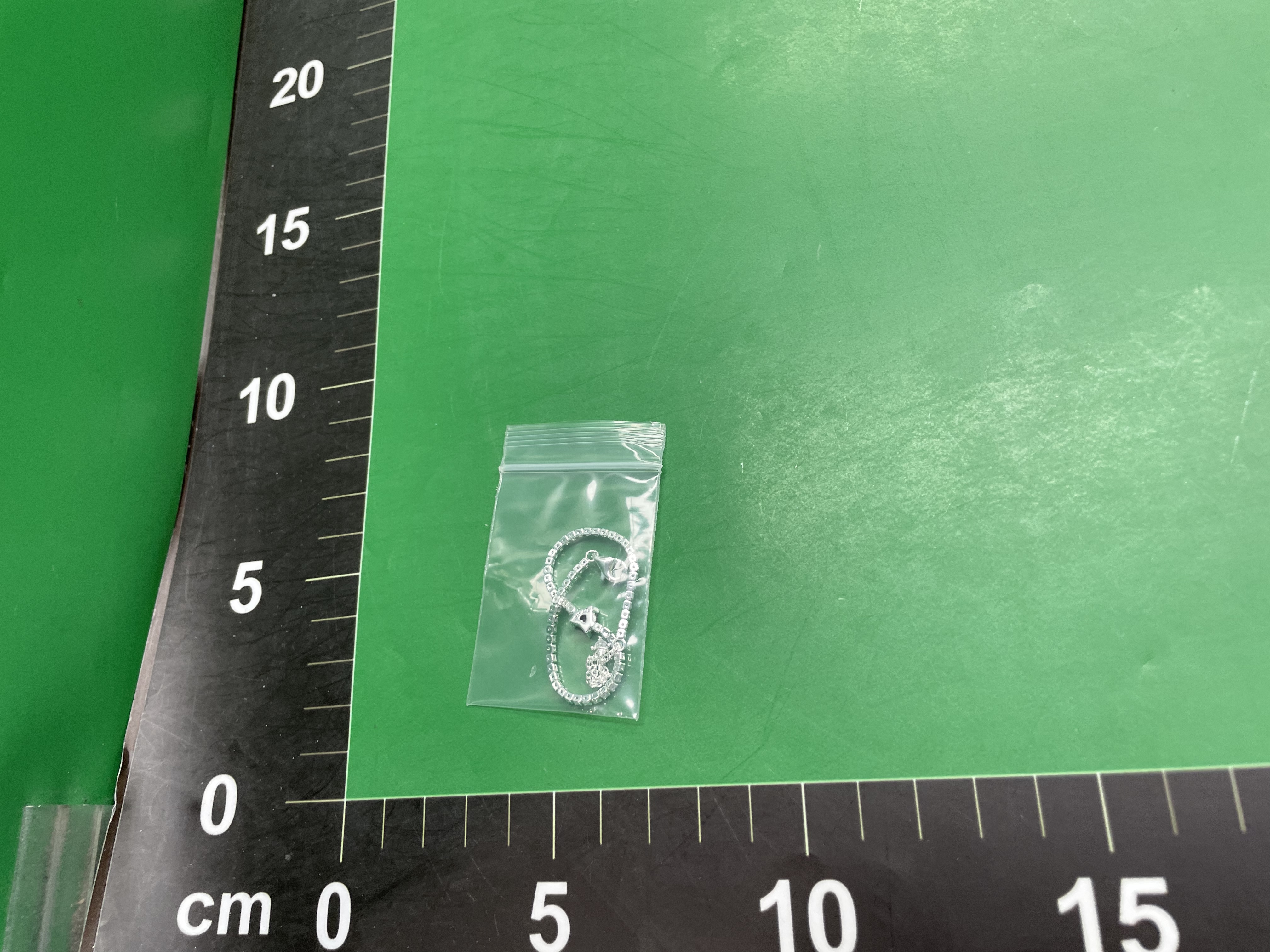 潘家白铜镀银手链网球拍系列白铜镀银手链红色爱心手链跨境货源 — foto QC 1