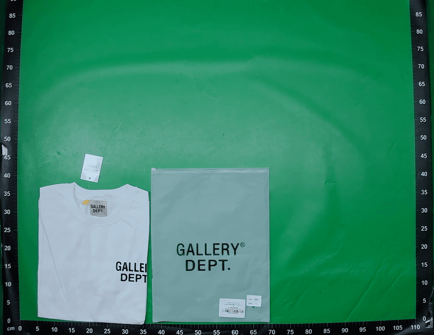 外贸批发美式潮牌GALLERY DEP基础款字母经典logo标语短袖男女t恤 — miniatura QC 5