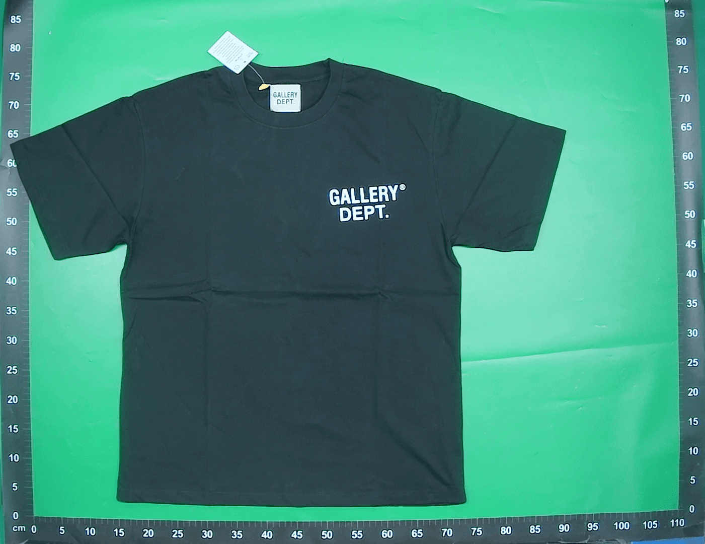外贸批发美式潮牌GALLERY DEP基础款字母经典logo标语短袖男女t恤 — miniatura QC 3