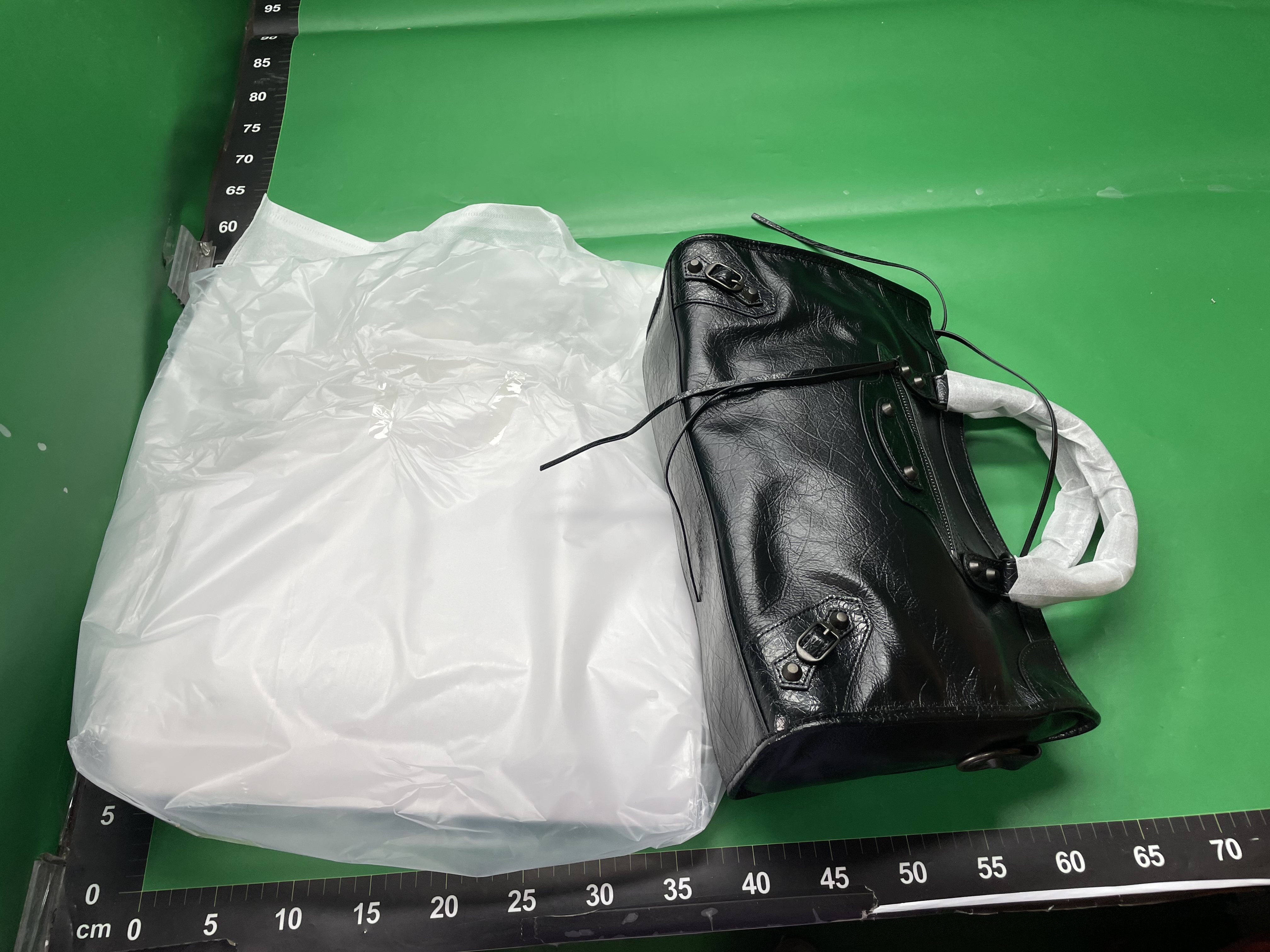 25新款Le city法式机车包软麂皮ABG辣妹铆钉包头层牛皮斜挎手提包 — miniatura QC 3