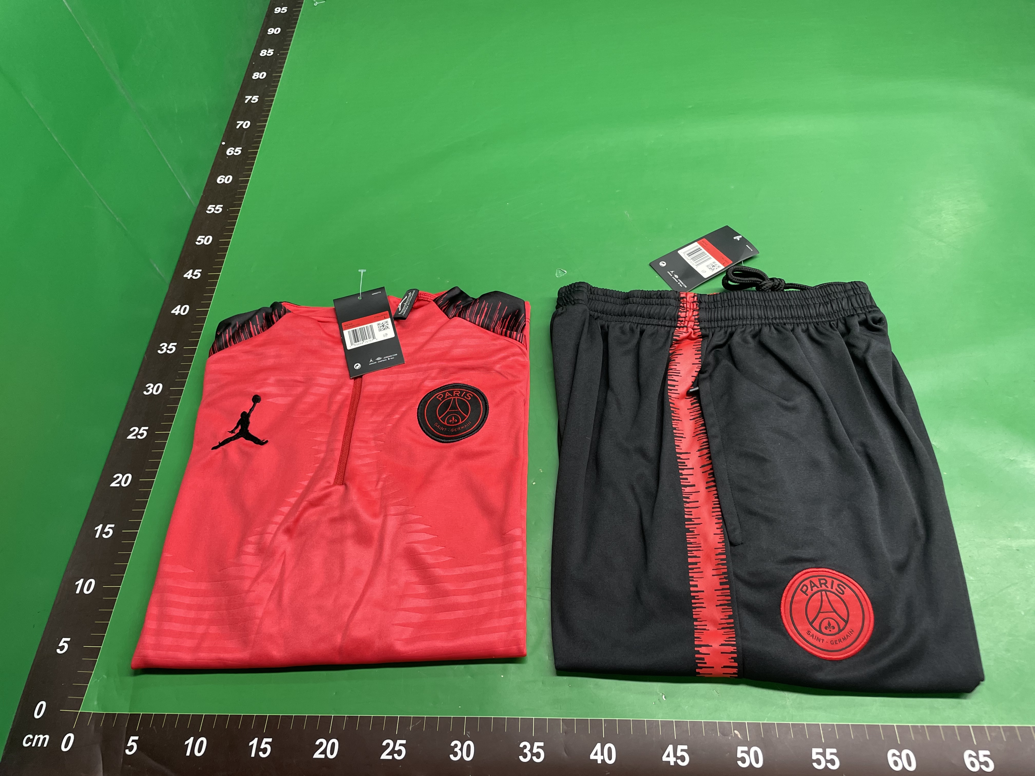 巴黎球衣2122巴黎训练服长袖半拉足球训练服成人套装厂家直批代发 — miniatura QC 6