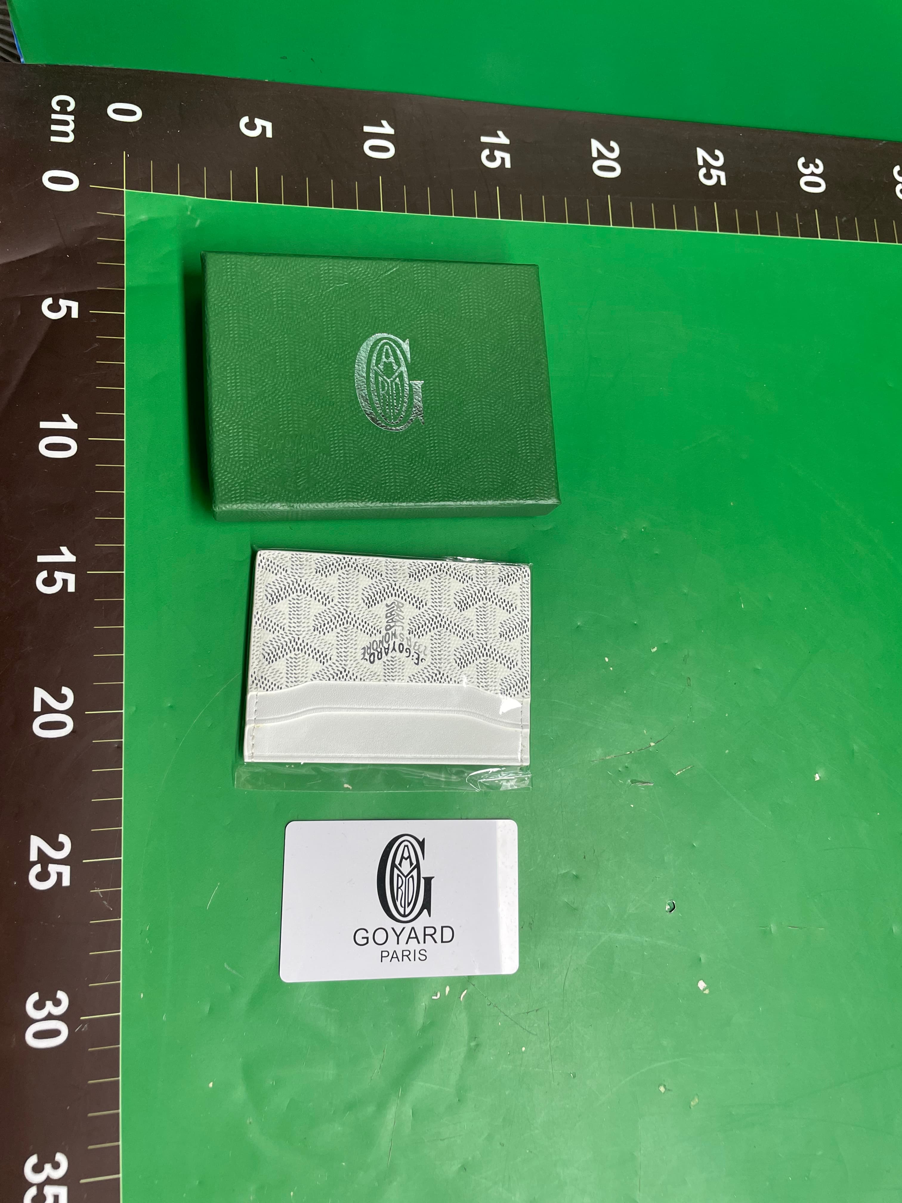 Goyard戈雅小卡包超薄经典款狗牙真皮护照卡套女士收纳卡片夹钱包 — foto QC 1