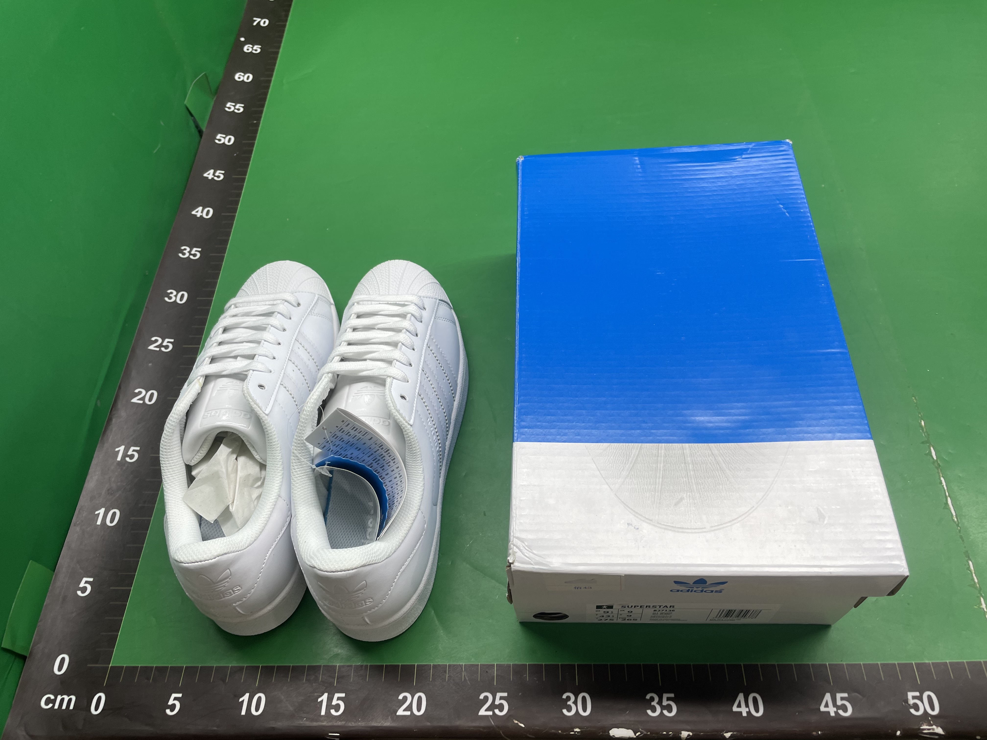 莆田纯原  贝壳头 阿迪经典款 校园男女情侣休闲穿搭 板鞋 — miniatura QC 2