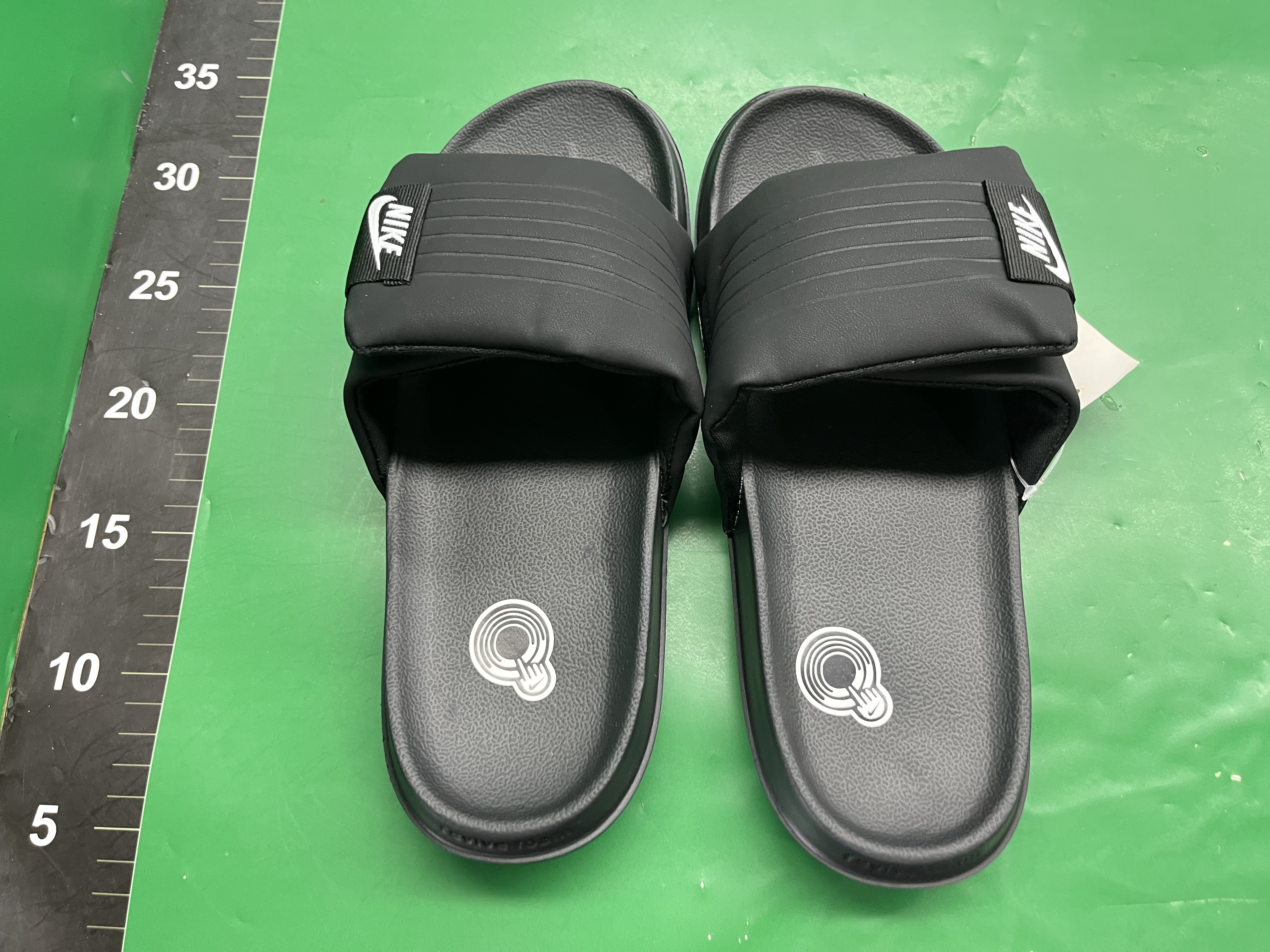 夏季面包鞋巴洛克男女情侣黑白魔术贴飞人拖鞋忍者鸳鸯运动一字拖 — miniatura QC 5