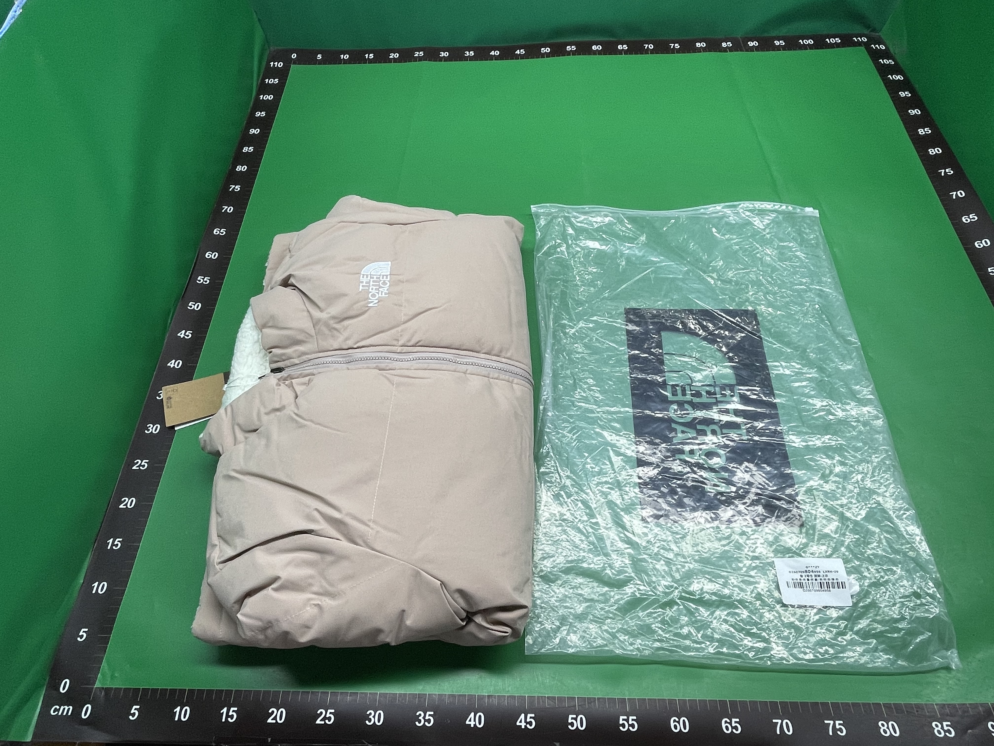 美版潮牌保暖羊羔毛外套夹克男女双面穿宽松立领棉服中长款两面穿 — miniatura QC 6