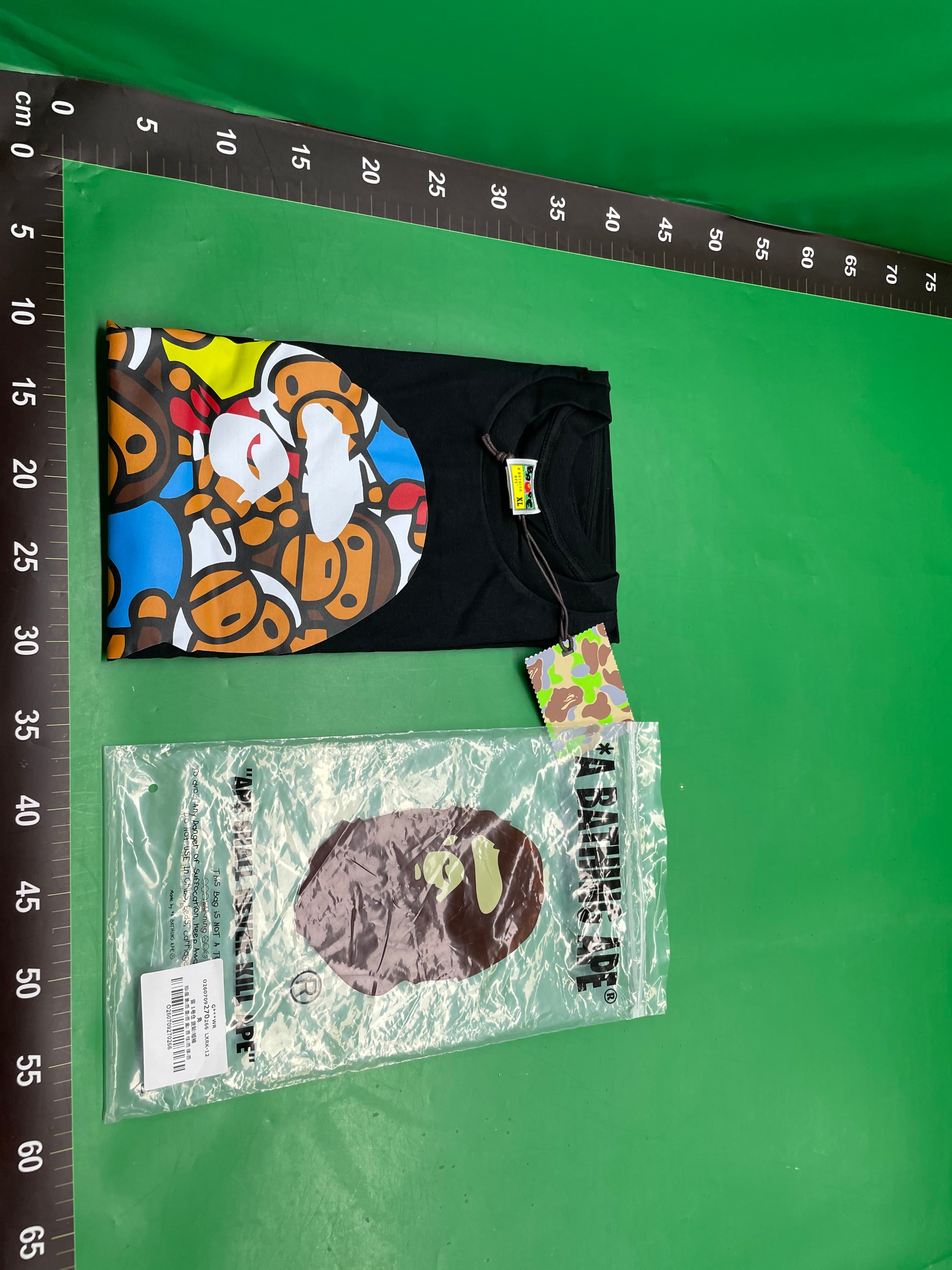 一件代发跨境外贸潮牌迷彩猿人头BY BATHING APE合集短袖t恤休闲 — miniatura QC 5