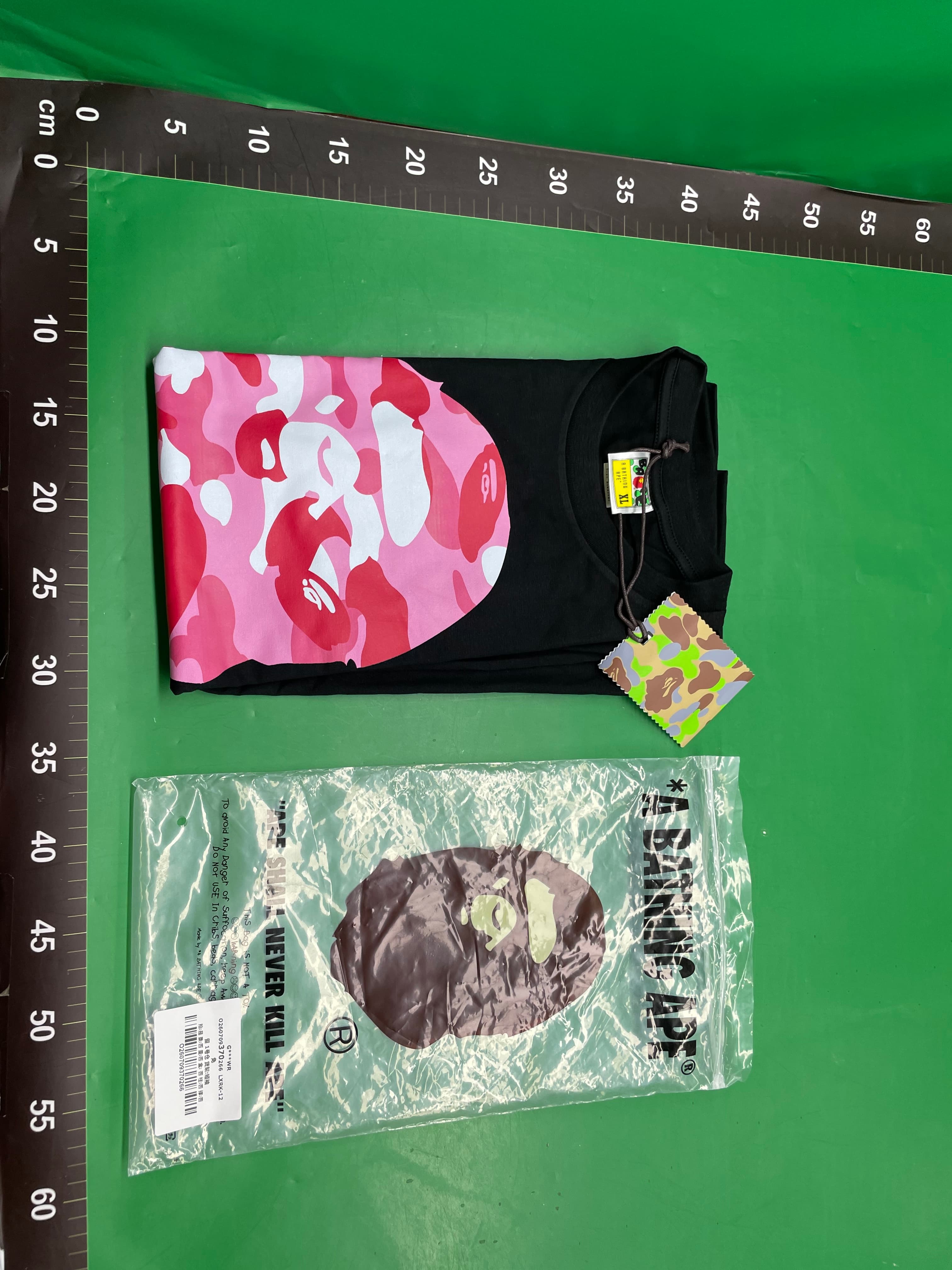 一件代发跨境外贸潮牌迷彩猿人头BY BATHING APE合集短袖t恤休闲 — miniatura QC 4