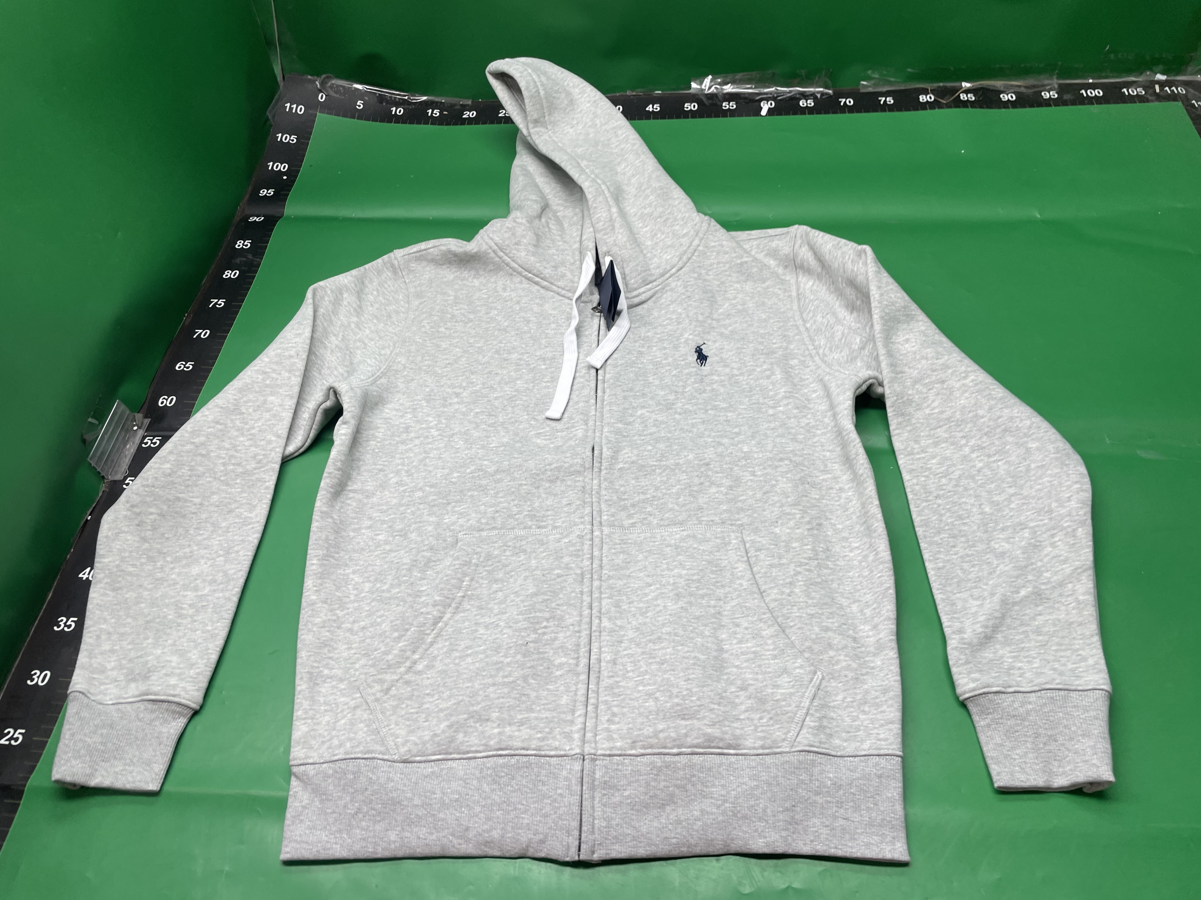 2023 Spring and Autumn Men's Sweatshirt Zipper Hooded Fleece Warm Embroidered Straight Men's Jacket Youth Sports Casual — miniatura QC 2