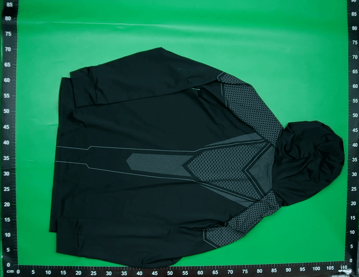 GYMSHARK男士长袖秋冬经典超级英雄速干弹力连帽衫半拉链训练服 — miniatura QC 2