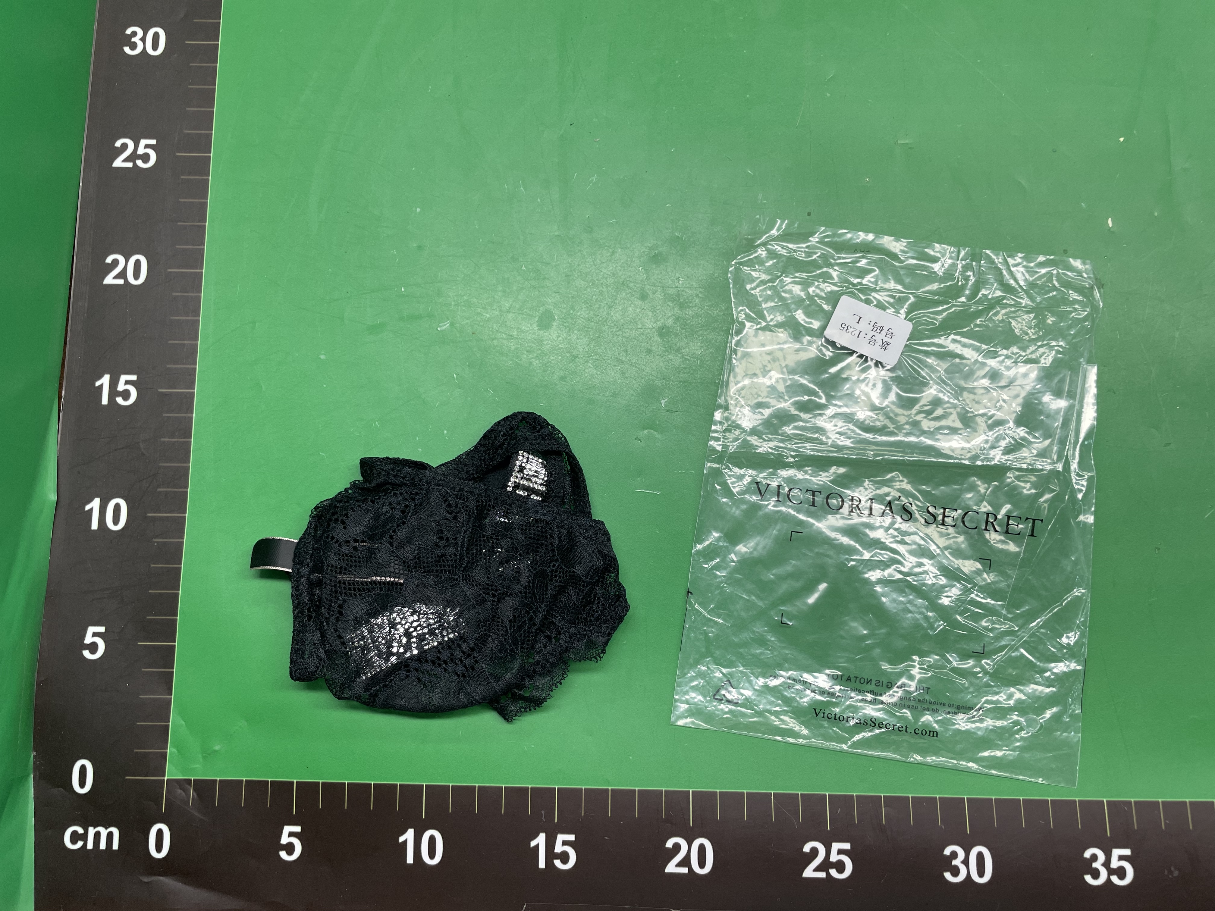 经典款内裤高腰水钻蕾丝三角裤丁字裤网红爆款外露腰维多同 — foto QC 1