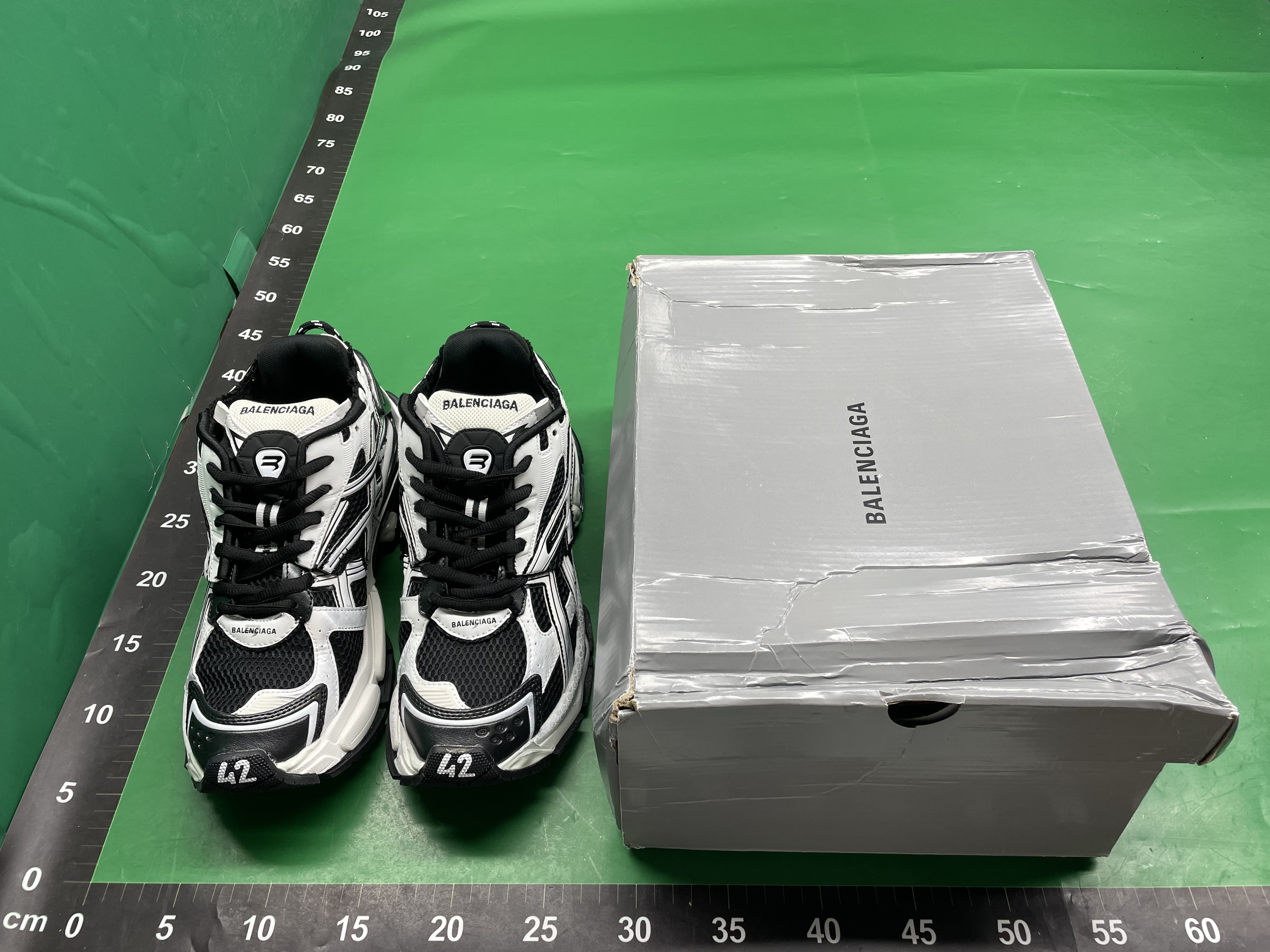 跨境高品质 Balcga老爹鞋 track黑武士低帮运动休闲鞋 FK版公司级 — miniatura QC 5