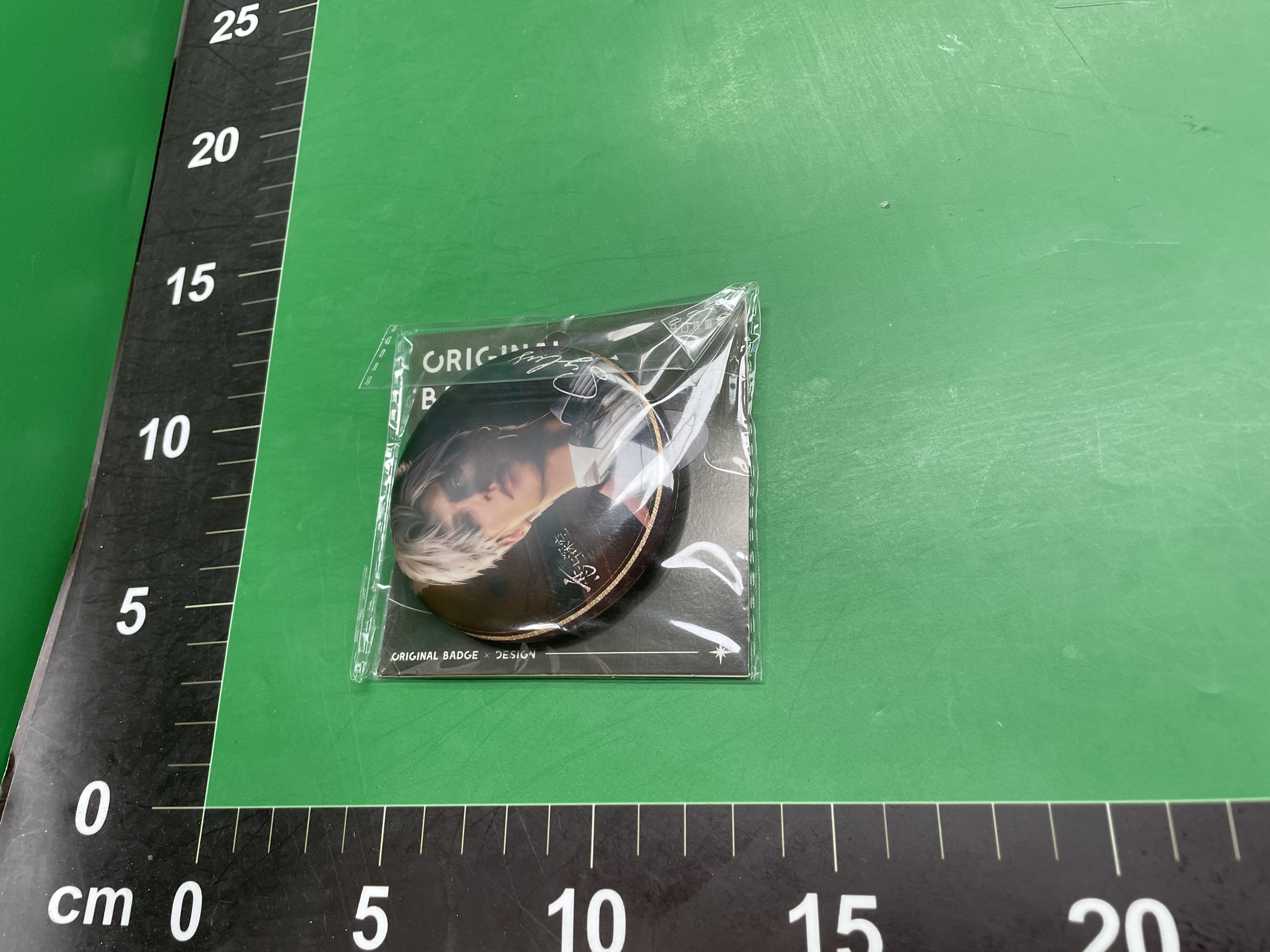 恋雨升空游戏3.0版本万象遇你黎深祁煜周边75mm双闪大吧唧徽章 — foto QC 1