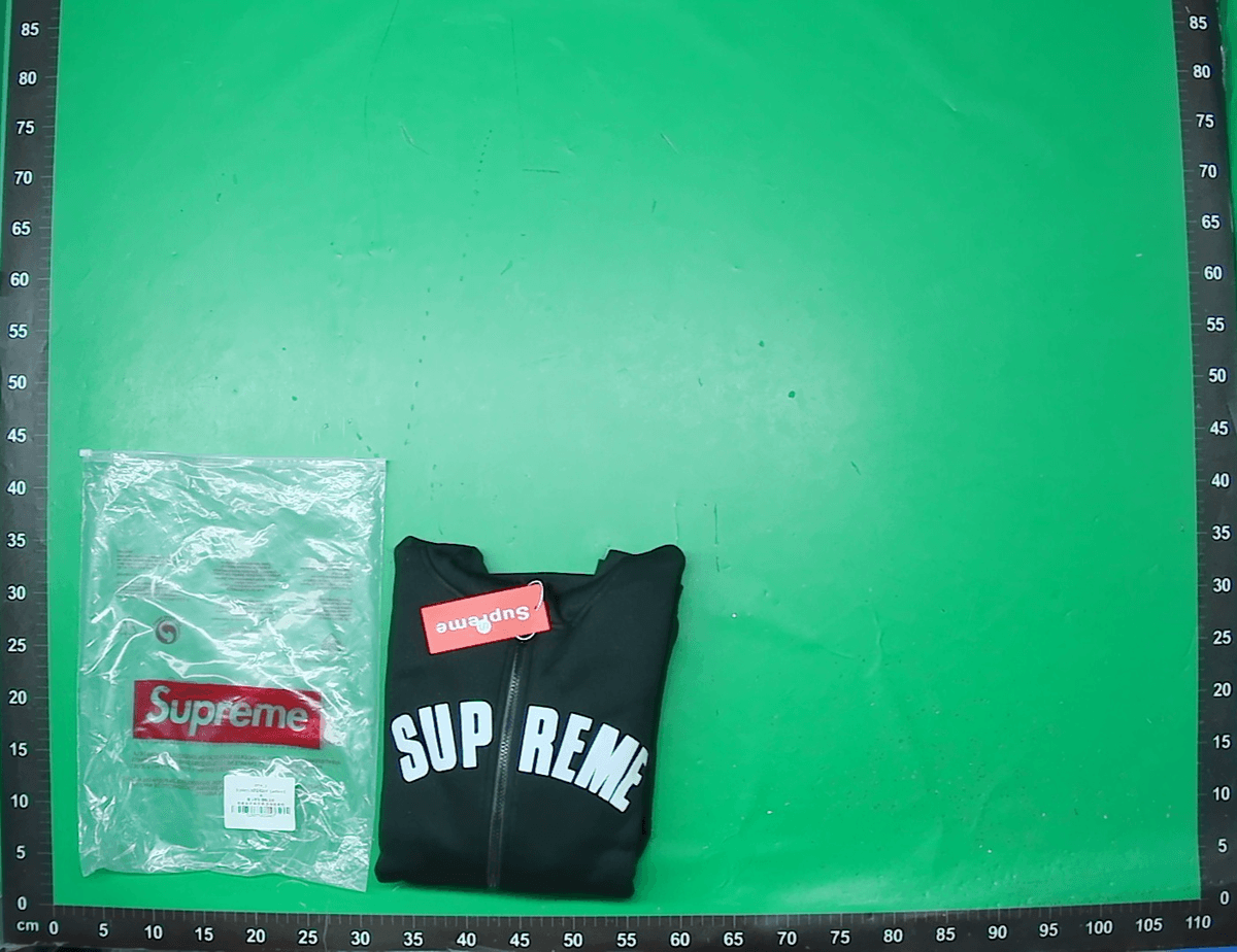 26SS版本supreme潮牌HOOD SWEATSHIRT大LOGO套头加绒卫衣帽衫 — foto QC 1