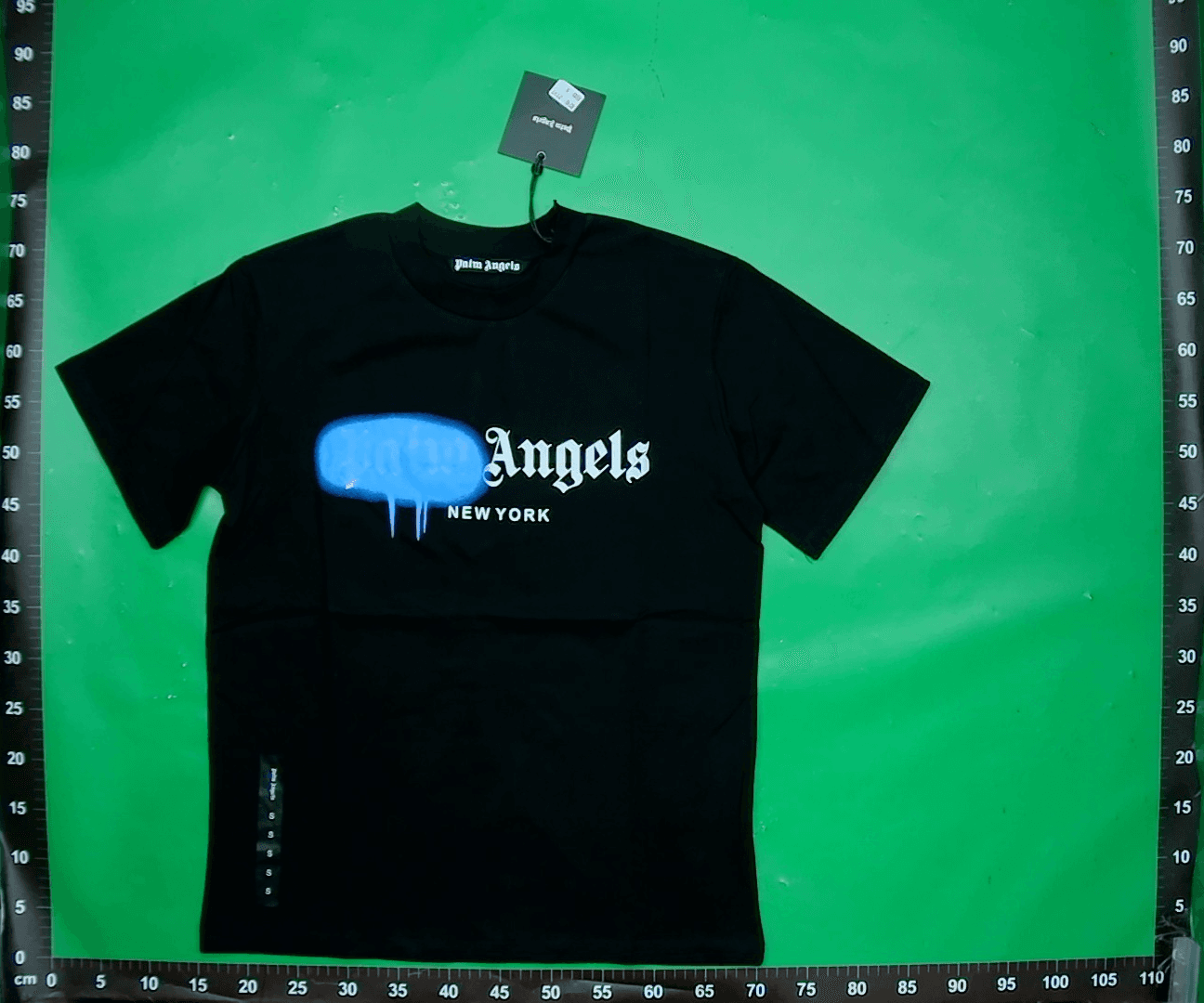 三标齐全高版本Palm Angels现货实拍纯棉印花短袖圆领T恤男女同款 — miniatura QC 3