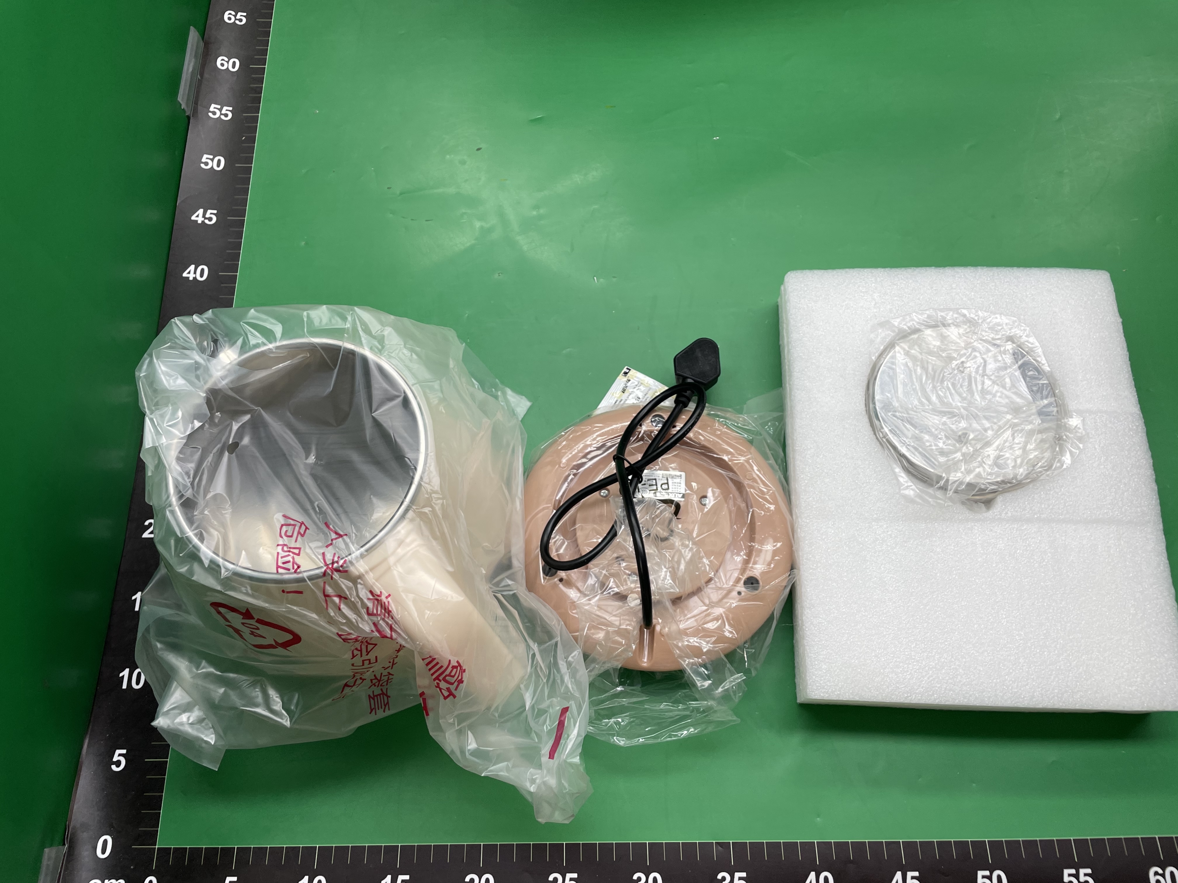 奥克斯复古烧水壶家用电热水壶全自动断电不锈钢专用煮开水壶 — foto QC 1