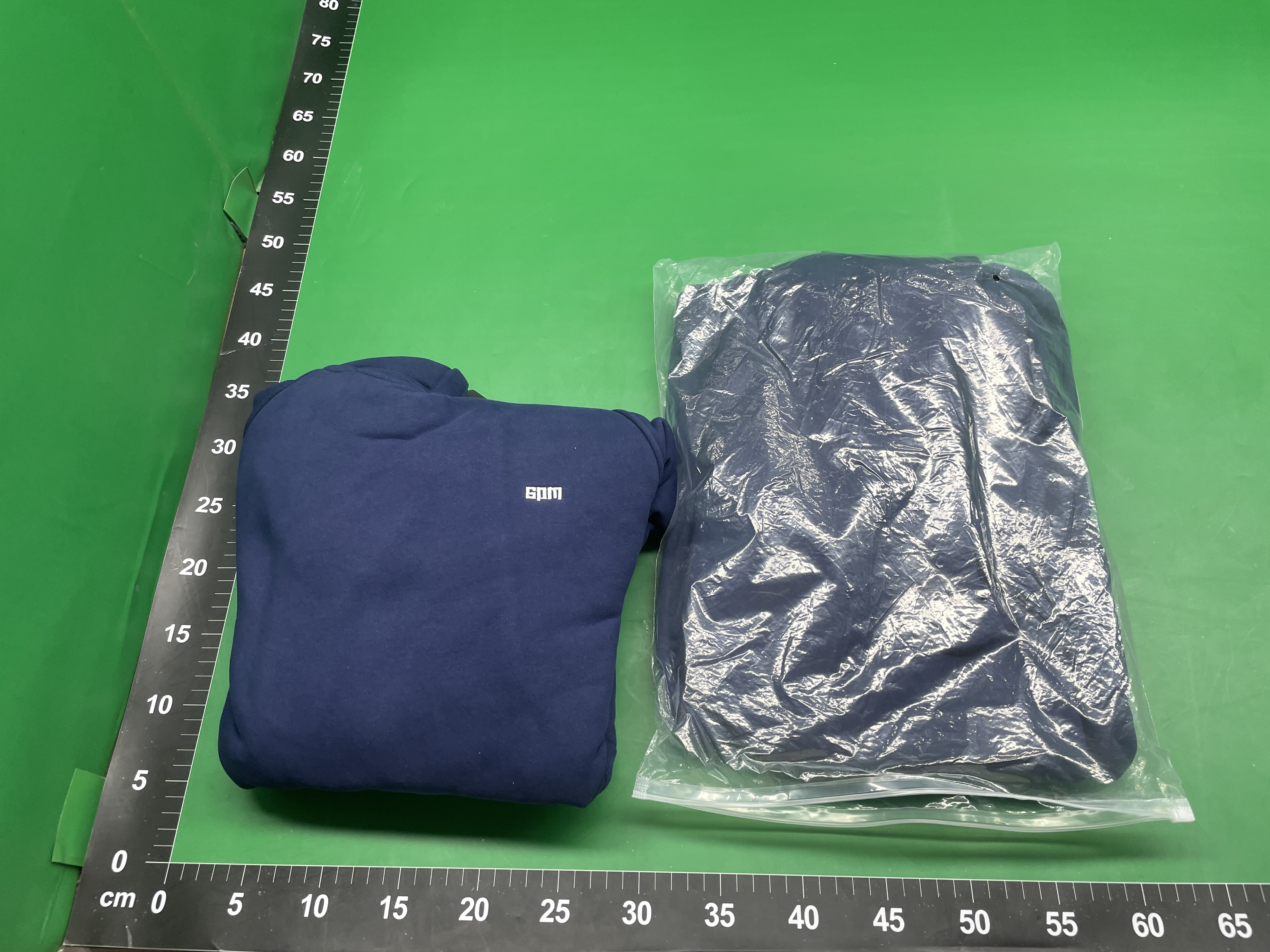 6PM Drill美式街头嘻哈加绒套头连帽卫衣长卫裤男潮运动套装外套 — miniatura QC 2