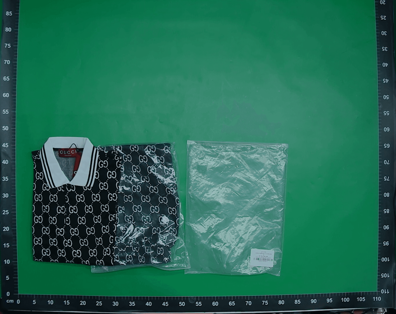 【高品质】新款夏季欧美奢潮男士休闲运动翻领套装polo衫短裤外贸 — foto QC 1