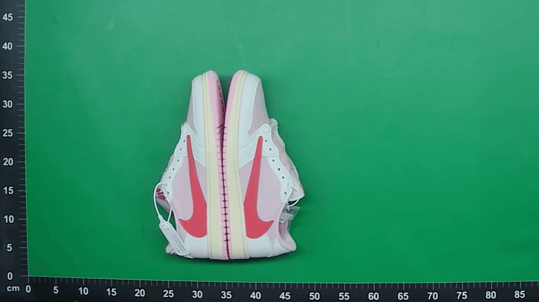 跨境高品质 AJ1倒钩 travis联名款 TS闪电白蓝 复古低帮篮球鞋 — miniatura QC 4