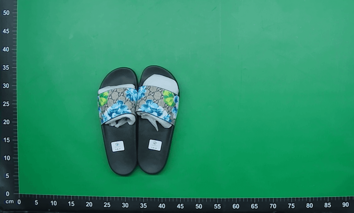 越南柬埔寨比利时高档男士橡胶拖鞋夏季新款潮牌G字母厚底一字拖 — miniatura QC 3