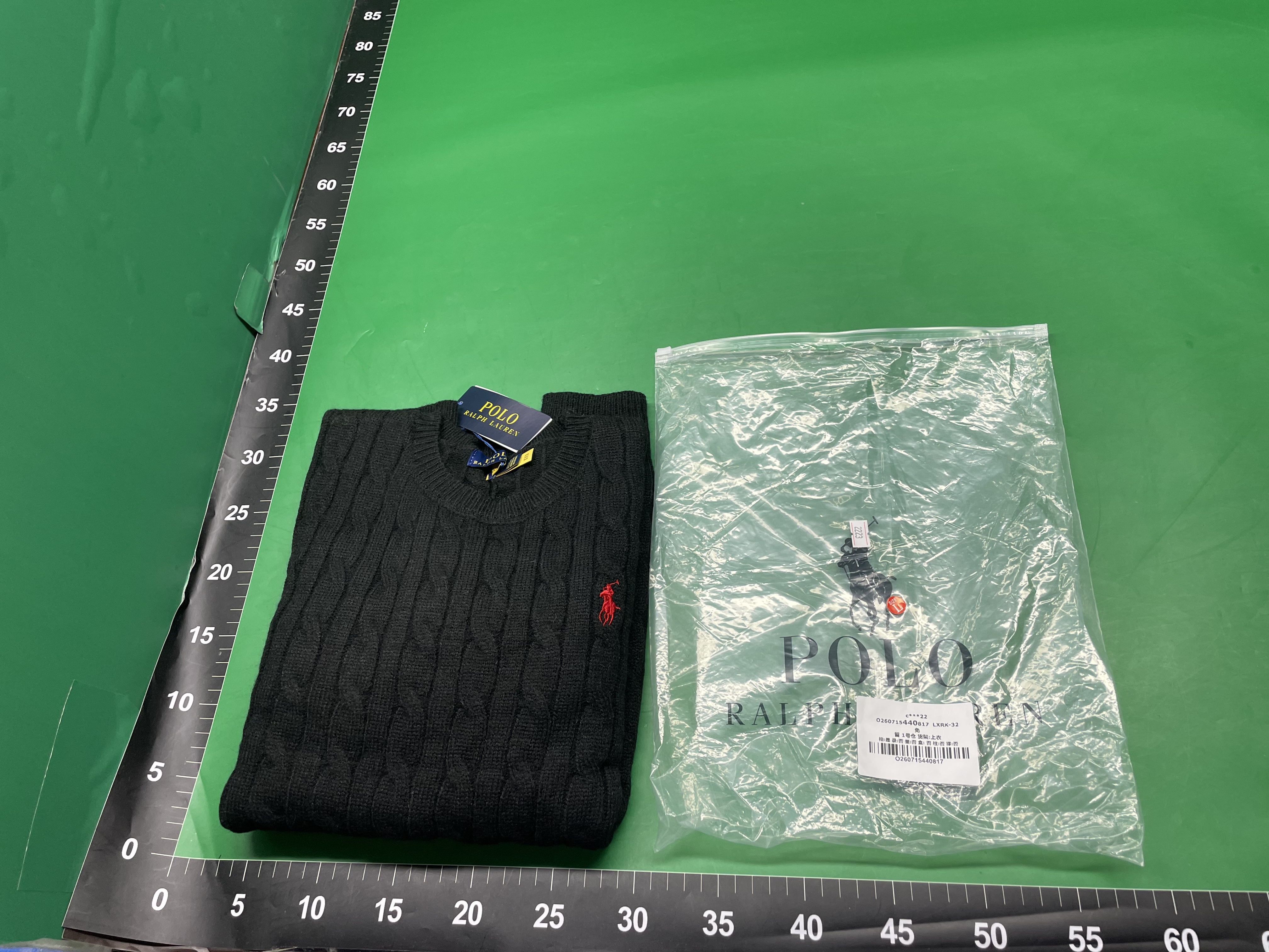 跨境大码小马标暖情侣保毛衣女刺绣圆领针织衫男秋冬麻花毛衣 — miniatura QC 5