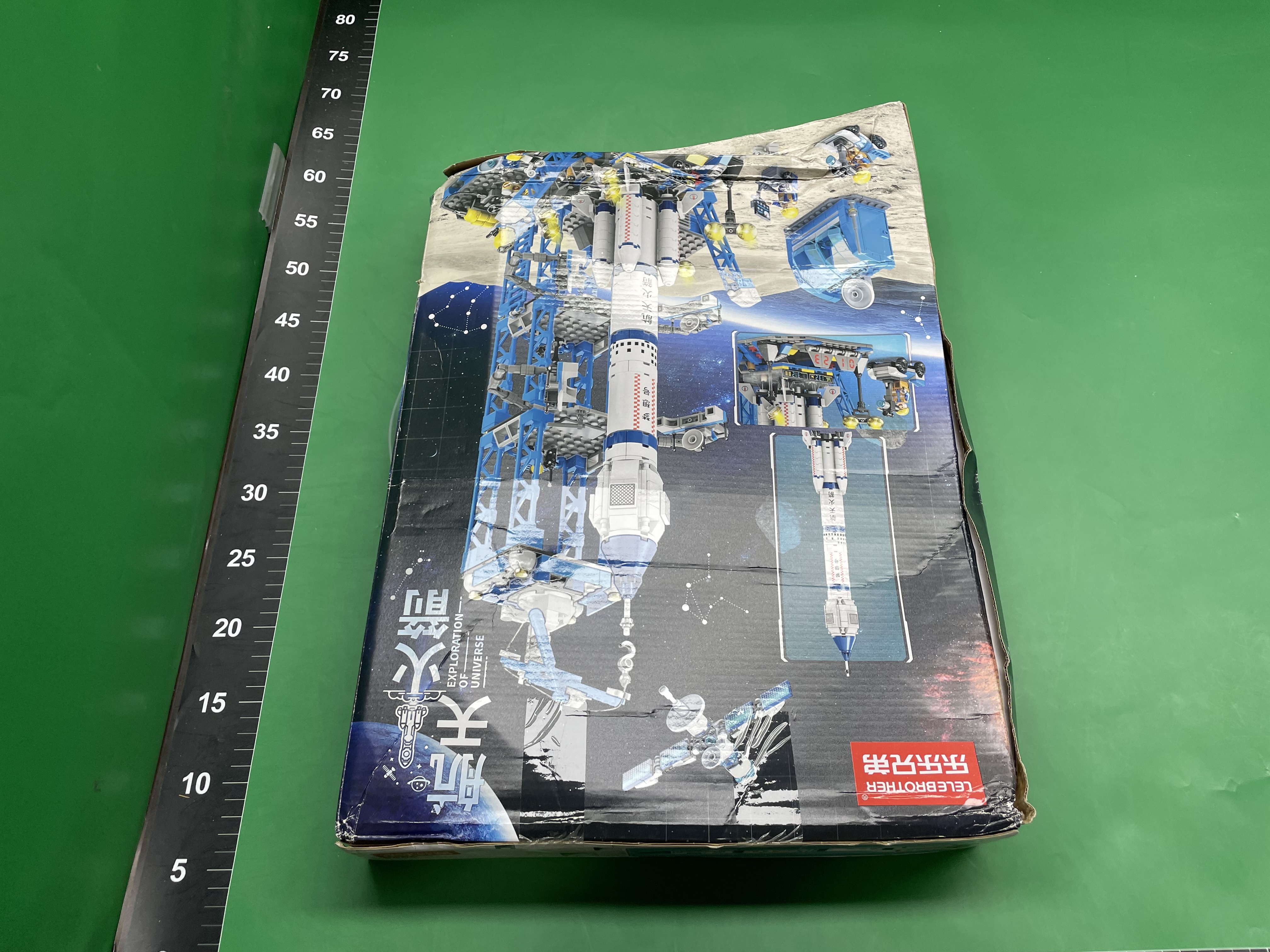 兼容军事积木航天飞机火箭模型摆件男孩拼装益智六一儿童节玩具 — miniatura QC 3