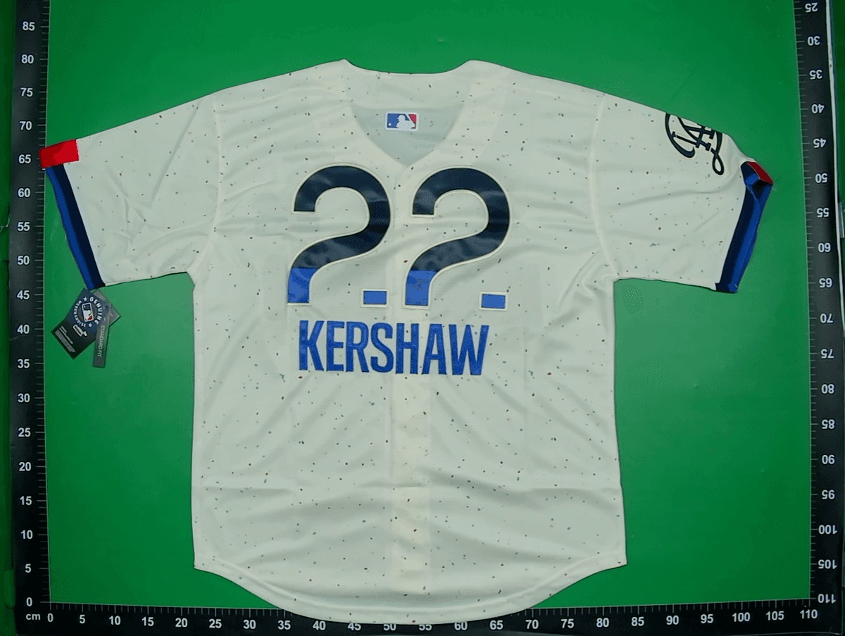 2026新款欧美MLB刺绣美式棒球服短袖道奇队外贸现货17号大谷翔平 — miniatura QC 6