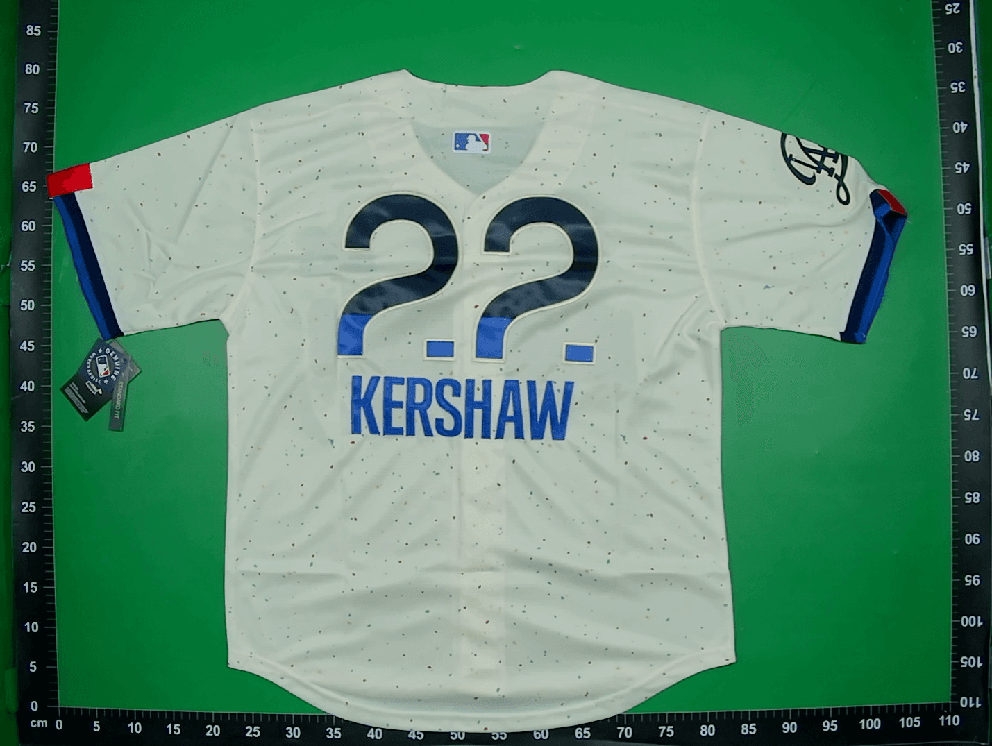2026新款欧美MLB刺绣美式棒球服短袖道奇队外贸现货17号大谷翔平 — miniatura QC 4
