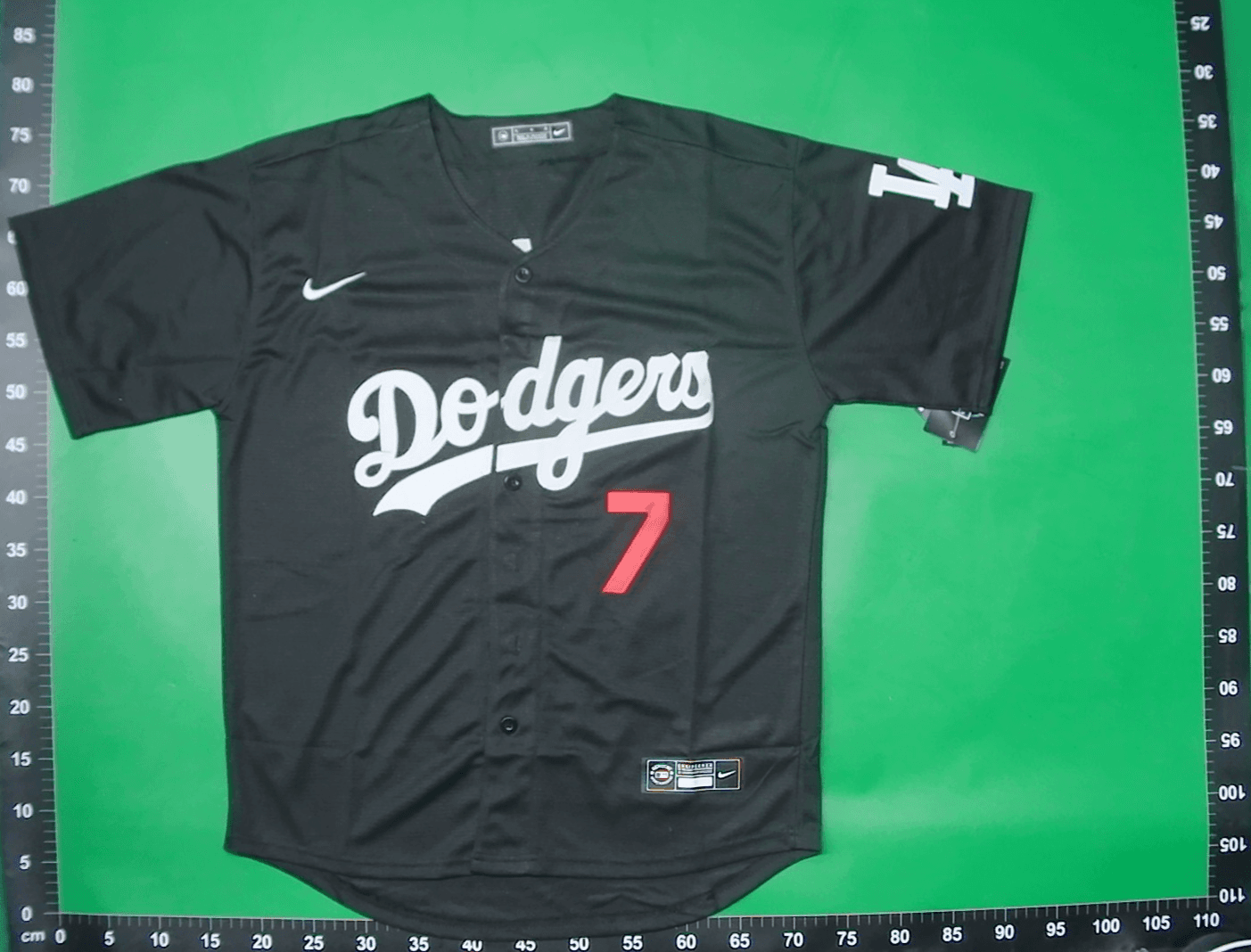 2026新款欧美MLB刺绣美式棒球服短袖道奇队外贸现货17号大谷翔平 — miniatura QC 3
