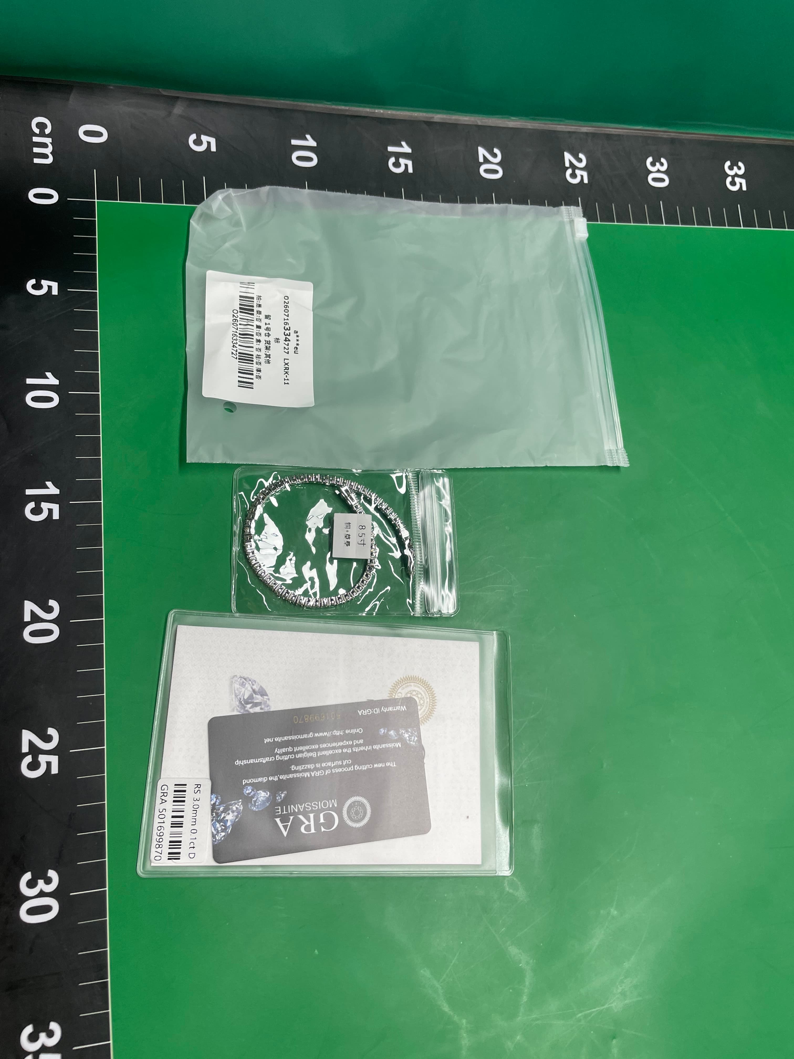 鼎赫欧美ins热销铜镶莫桑石嘻哈单排男女网球链手链HipHop饰品 — miniatura QC 2