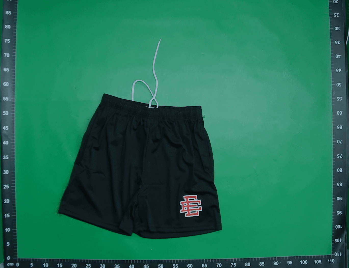 EE print shorts美式潮牌Ericemanuel休闲运动网眼抽绳短裤男外贸 — foto QC 1