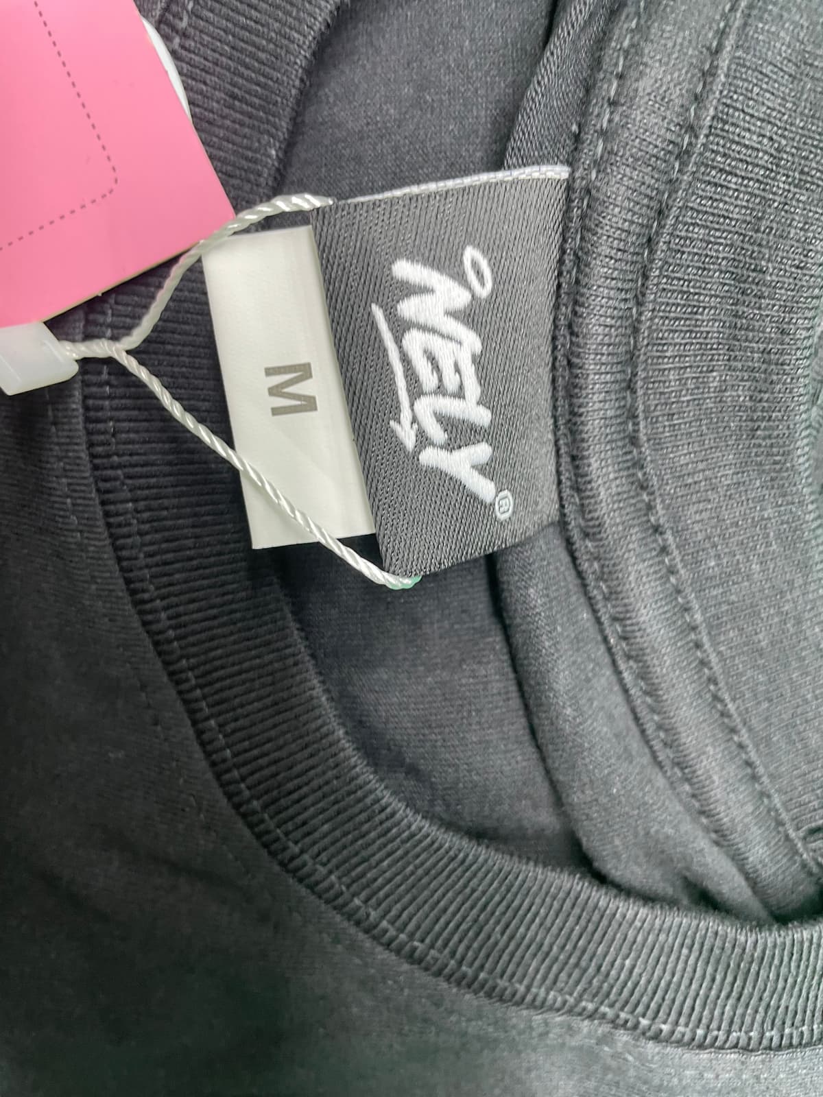 小尼力bf美式重磅纯棉短袖t恤男女基础款纯色oversize打底白色TEE — foto QC 1