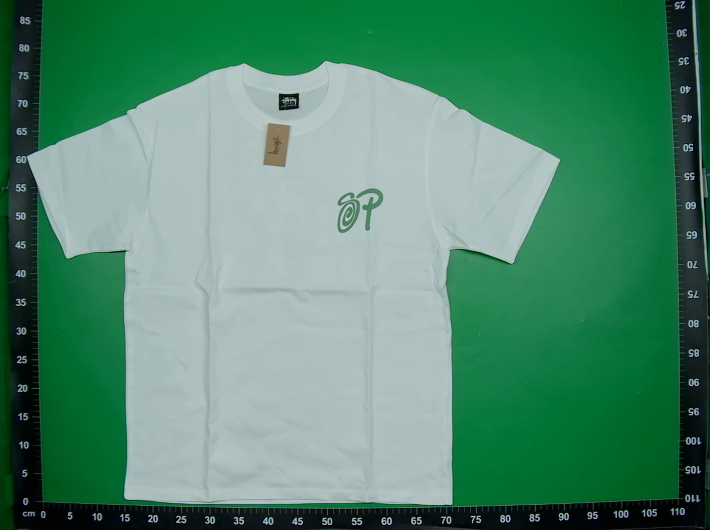 Cross-Border Stussy New Model 280g Heavyweight Double Yarn Cotton Stu Printed Letter Men's Short-Sleeve T-Shirt Wholesale — miniatura QC 5