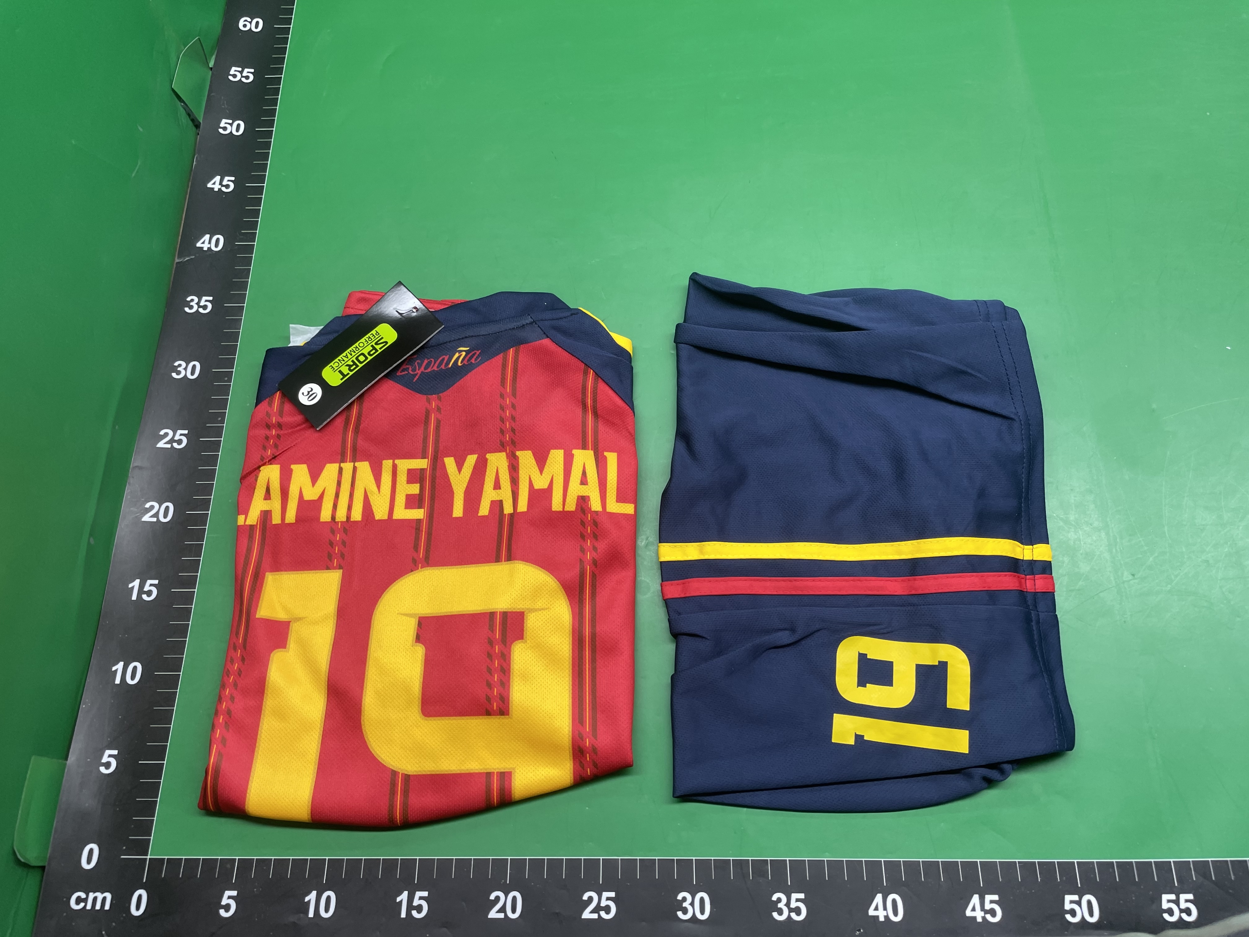 欧洲杯球衣儿童带球星号足球服套装宝宝小学足球训练班队服幼儿园 — miniatura QC 5