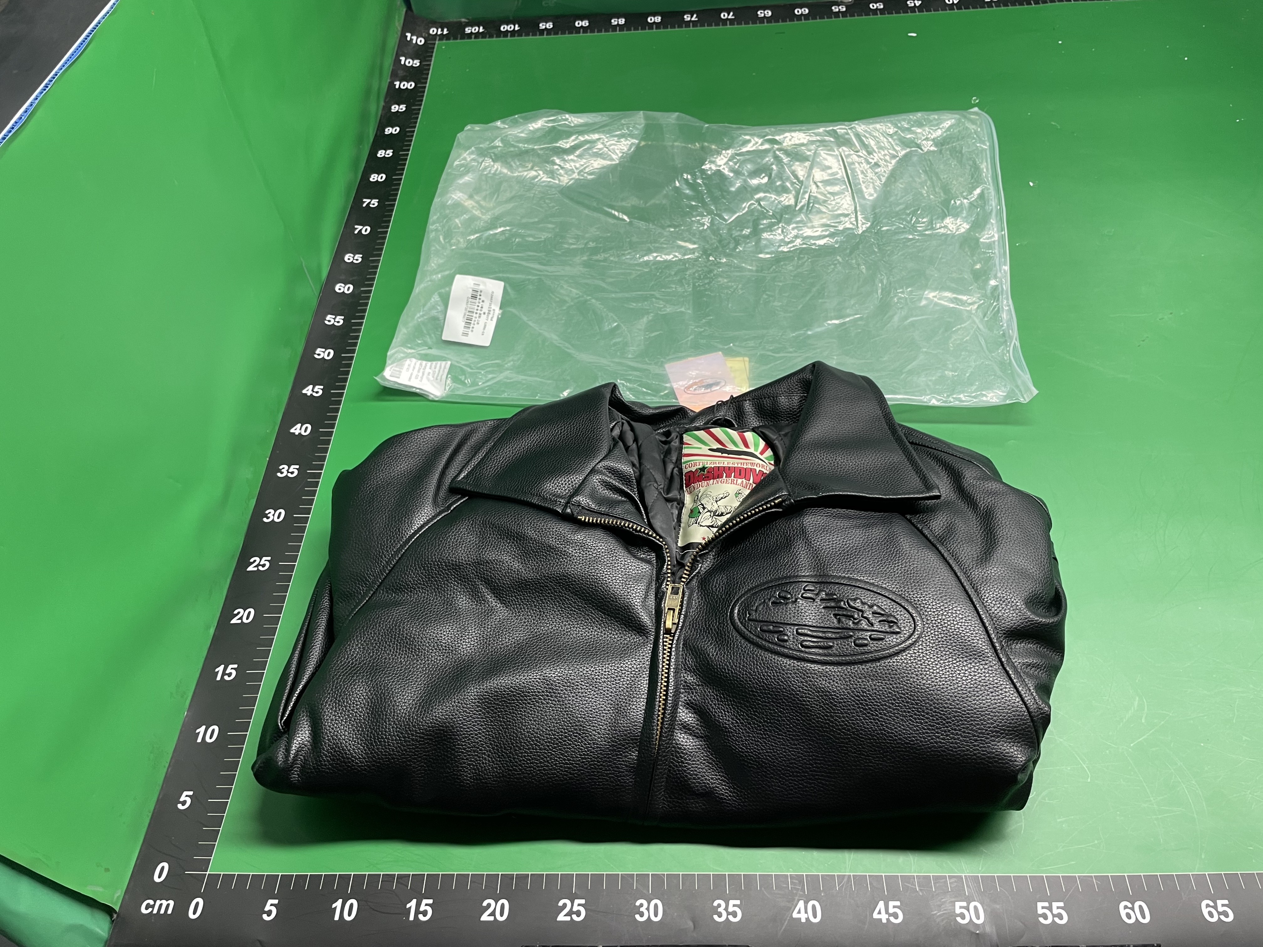 欧美高街潮恶魔岛PU皮夹棉棉服 corteiz男女同款休闲拉链夹克外套 — miniatura QC 5
