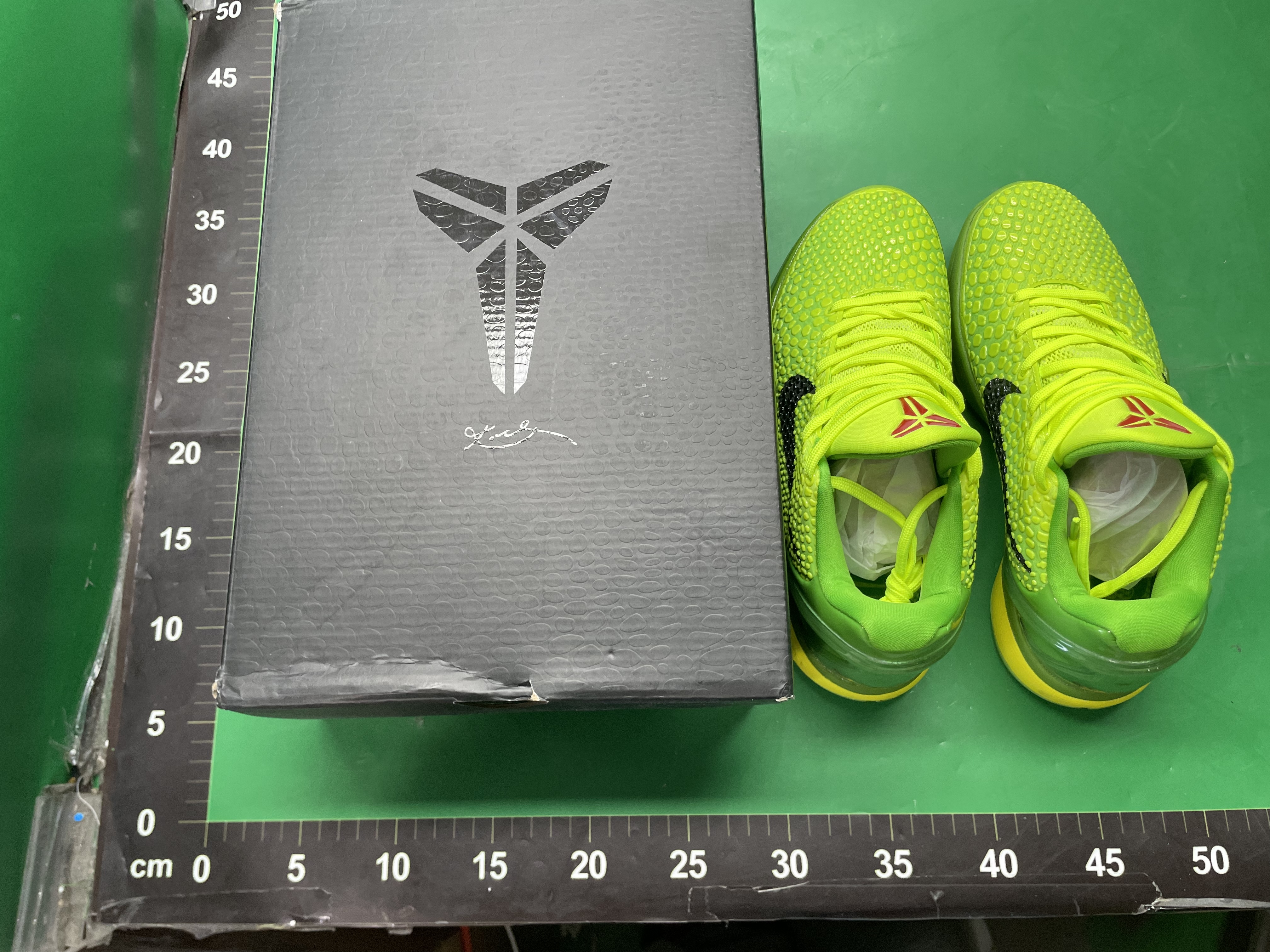 批发纯原科比6代暴力橙Kobe6青蜂篮球鞋男女气垫碳板耐磨气垫实战 — foto QC 1