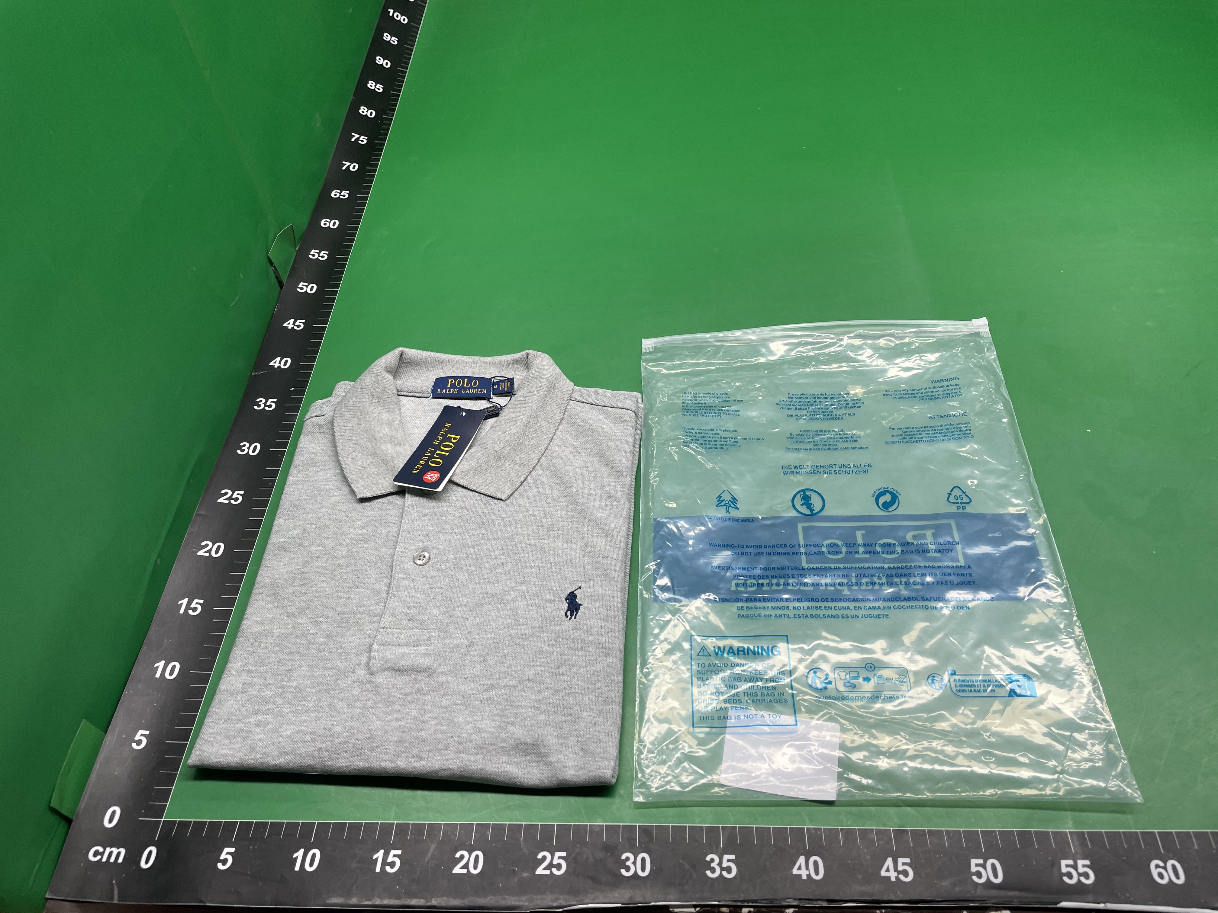 Cross-Border High-Quality Ralph Rl Pony Embroidered Polo Shirt Short-Sleeved Men's Cotton Lapel Ralph Lauren Polo Shirt for Men — miniatura QC 3