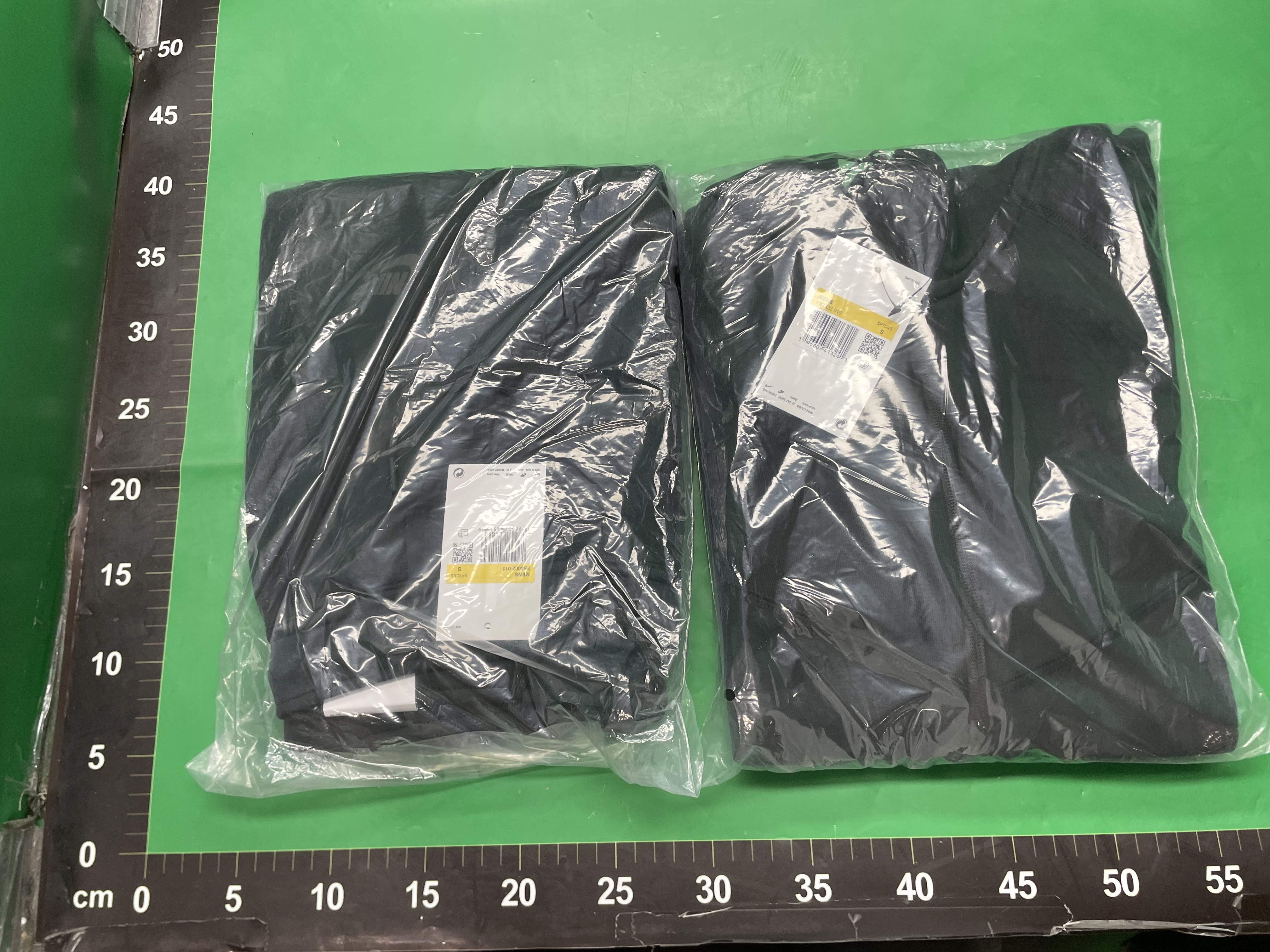 套装跨境运动男女士春秋空气层棉针织连帽拉链衫运动休闲夹克卫裤 — miniatura QC 6