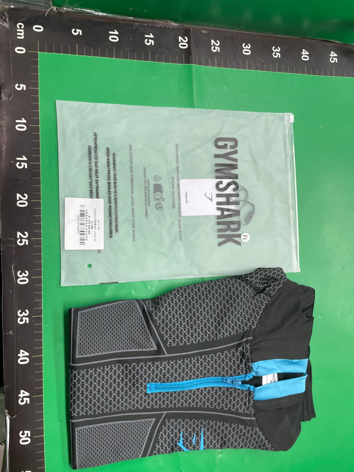 GYMSHARK男士长袖秋冬经典超级英雄速干弹力连帽衫半拉链训练服 — foto QC 1
